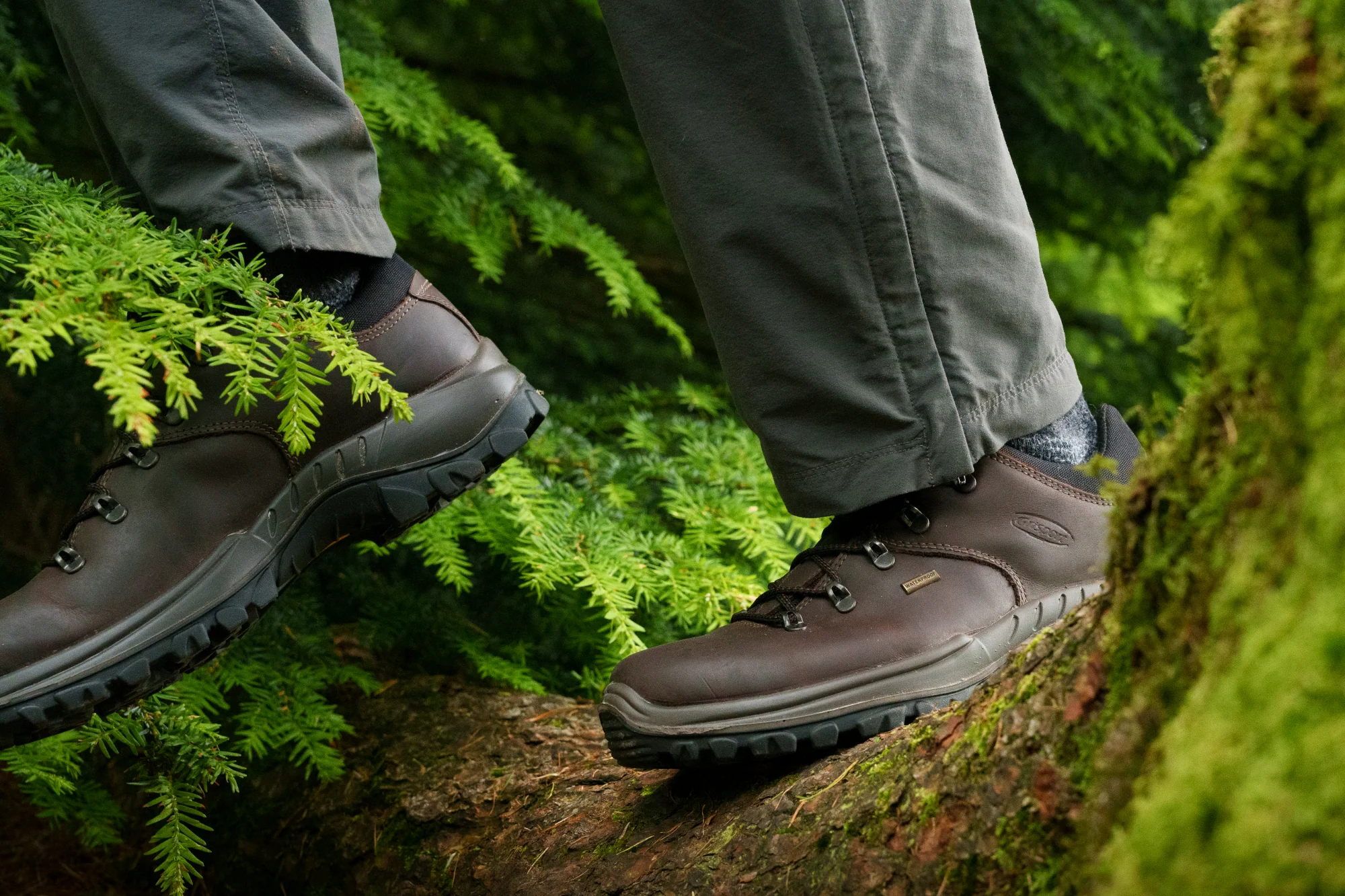 Grisport Men's Dartmoor Waterproof Walking Shoes (Brown) - Image 16