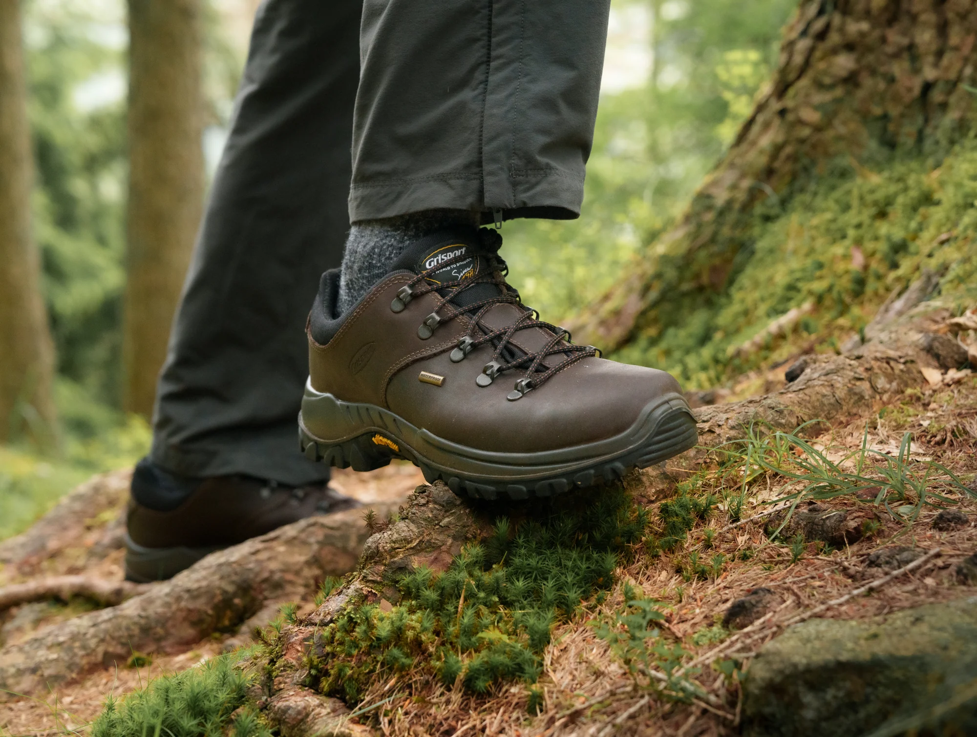 Grisport Men's Dartmoor Waterproof Walking Shoes (Brown) - Image 17