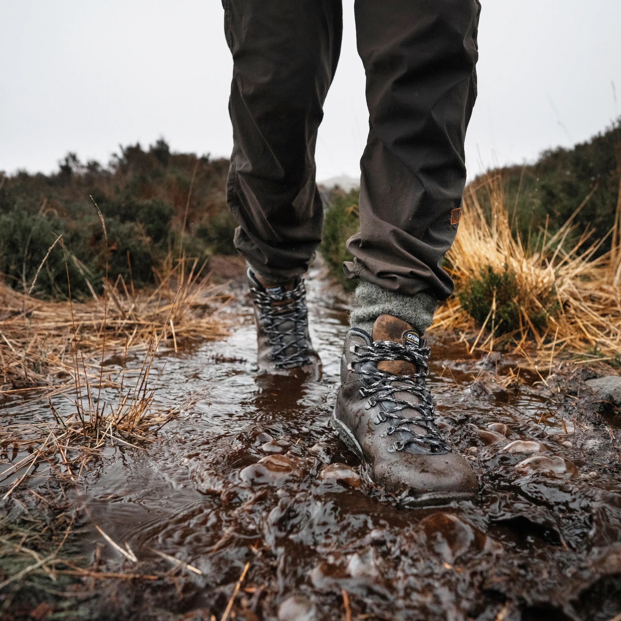 Grisport Men’s Fuse Waterproof Hillwalking Boots (Brown) - Image 12
