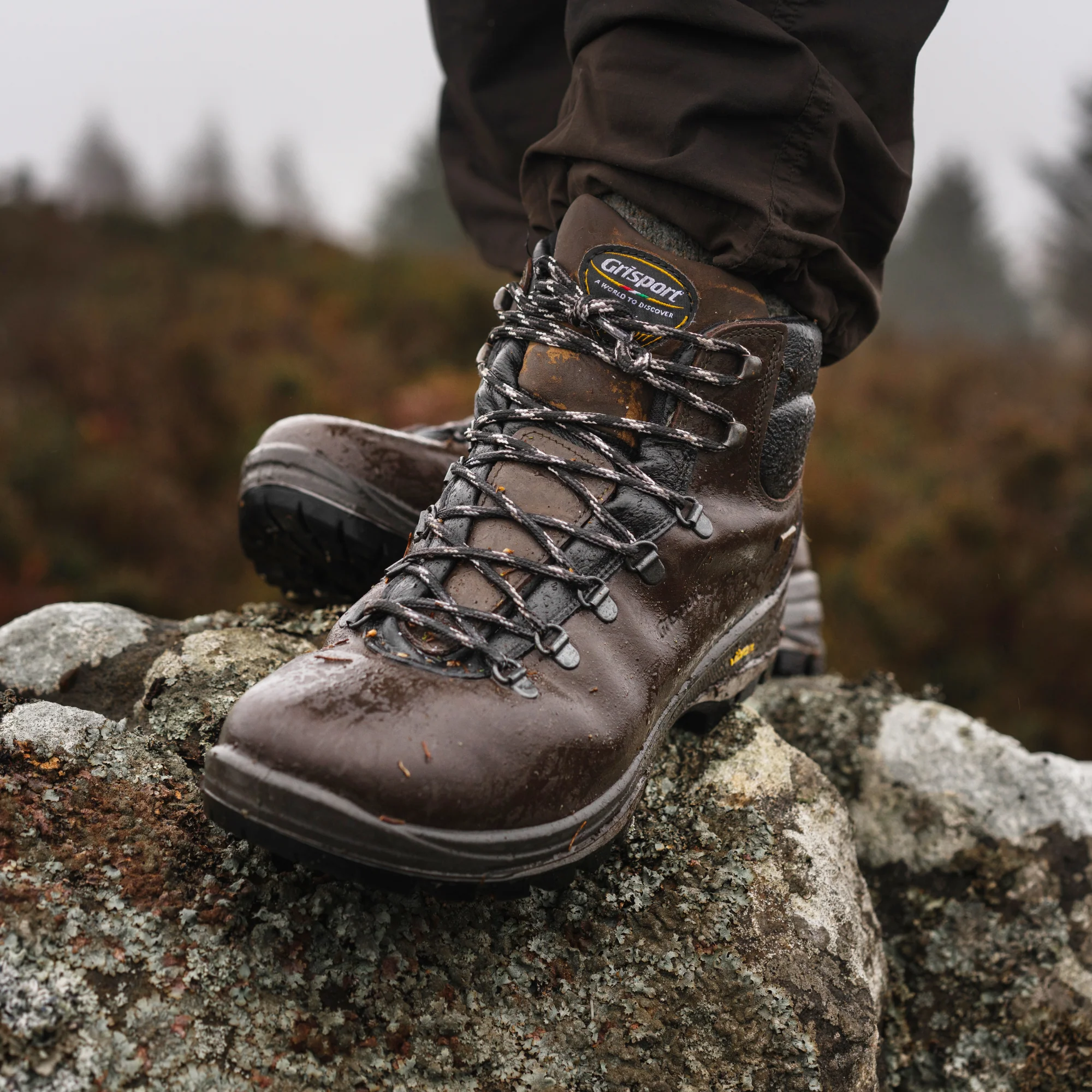 Grisport Men’s Fuse Waterproof Hillwalking Boots (Brown) - Image 13