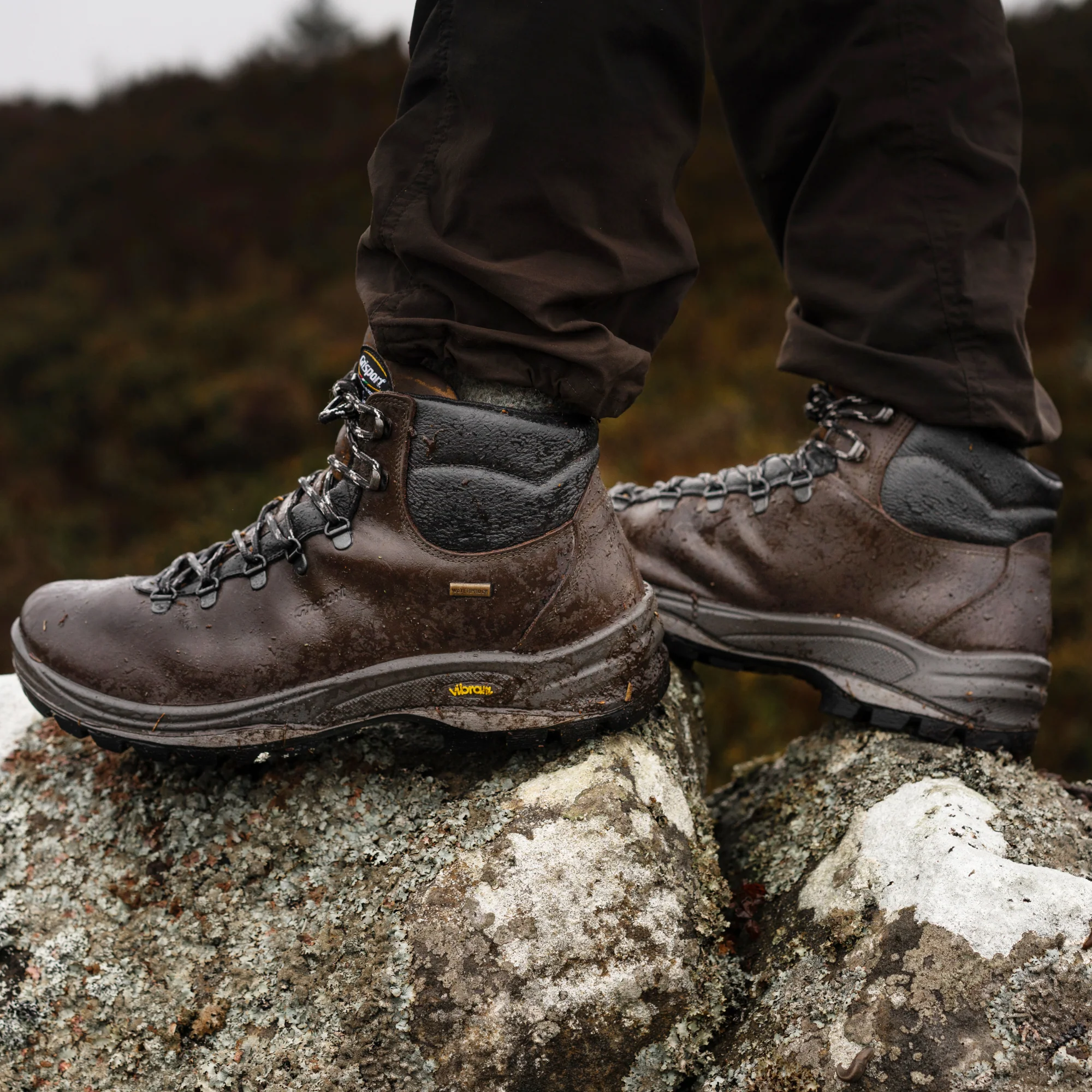 Grisport Men’s Fuse Waterproof Hillwalking Boots (Brown) - Image 14