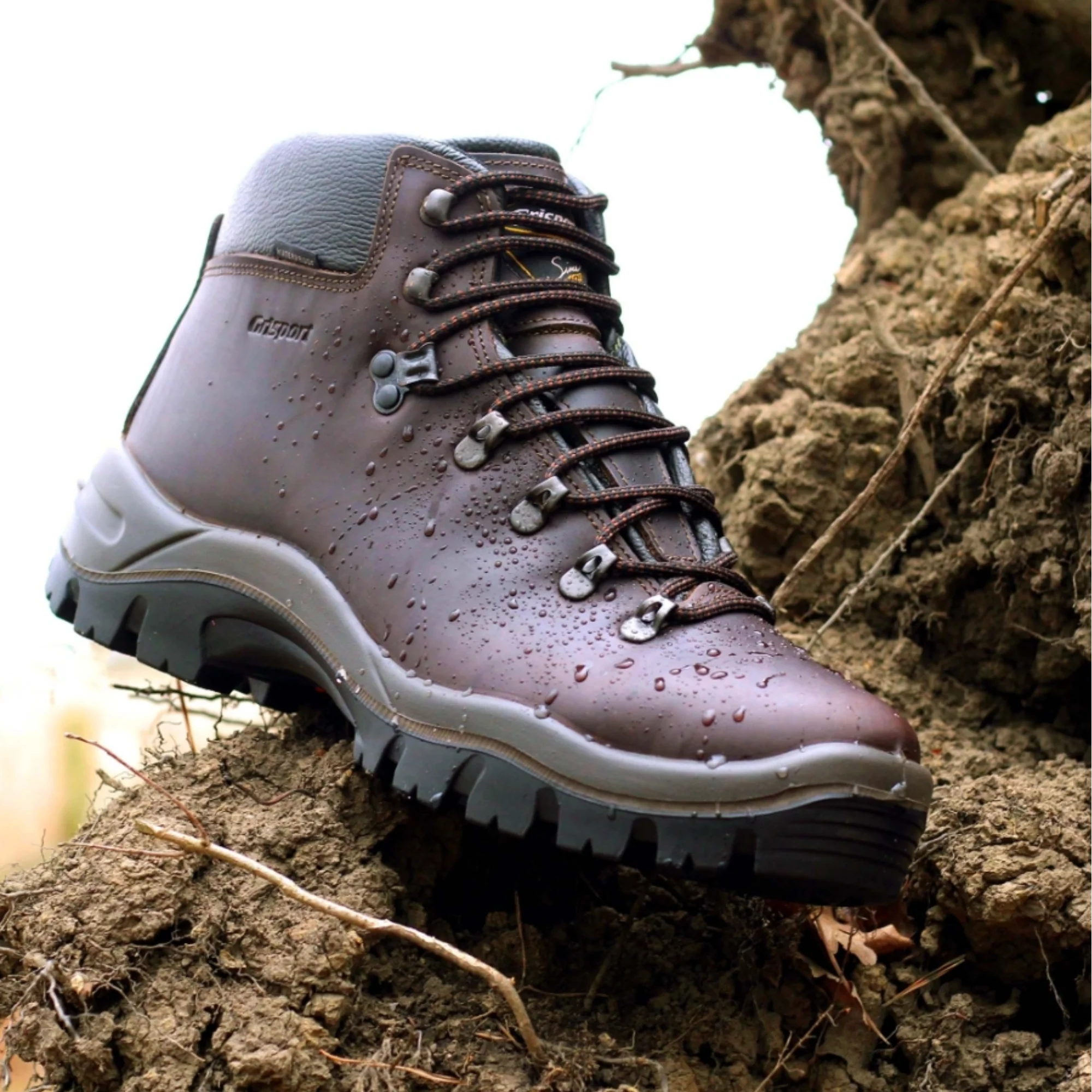 Grisport Men's Peaklander Waterproof Hillwalking Boots (Brown) - Image 10