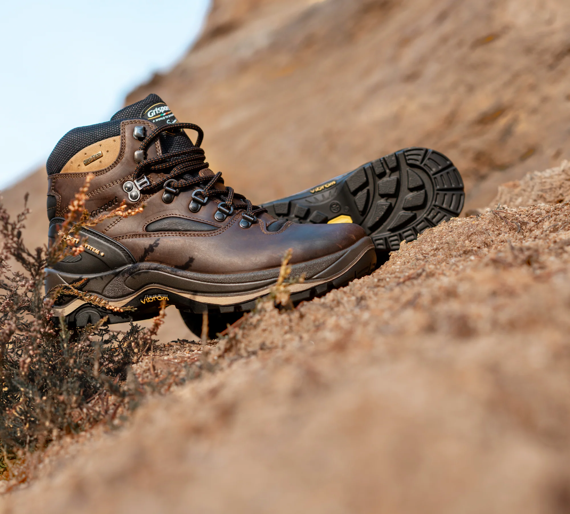 Grisport Men's Quatro Waterproof Hillwalking Boots (Brown) - Image 15
