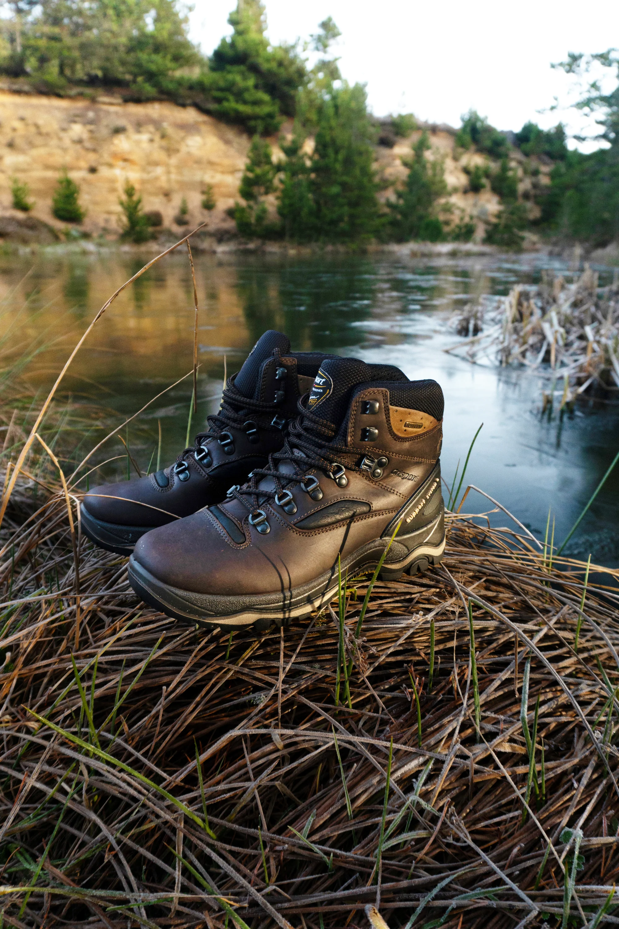 Grisport Men's Quatro Waterproof Hillwalking Boots (Brown) - Image 16