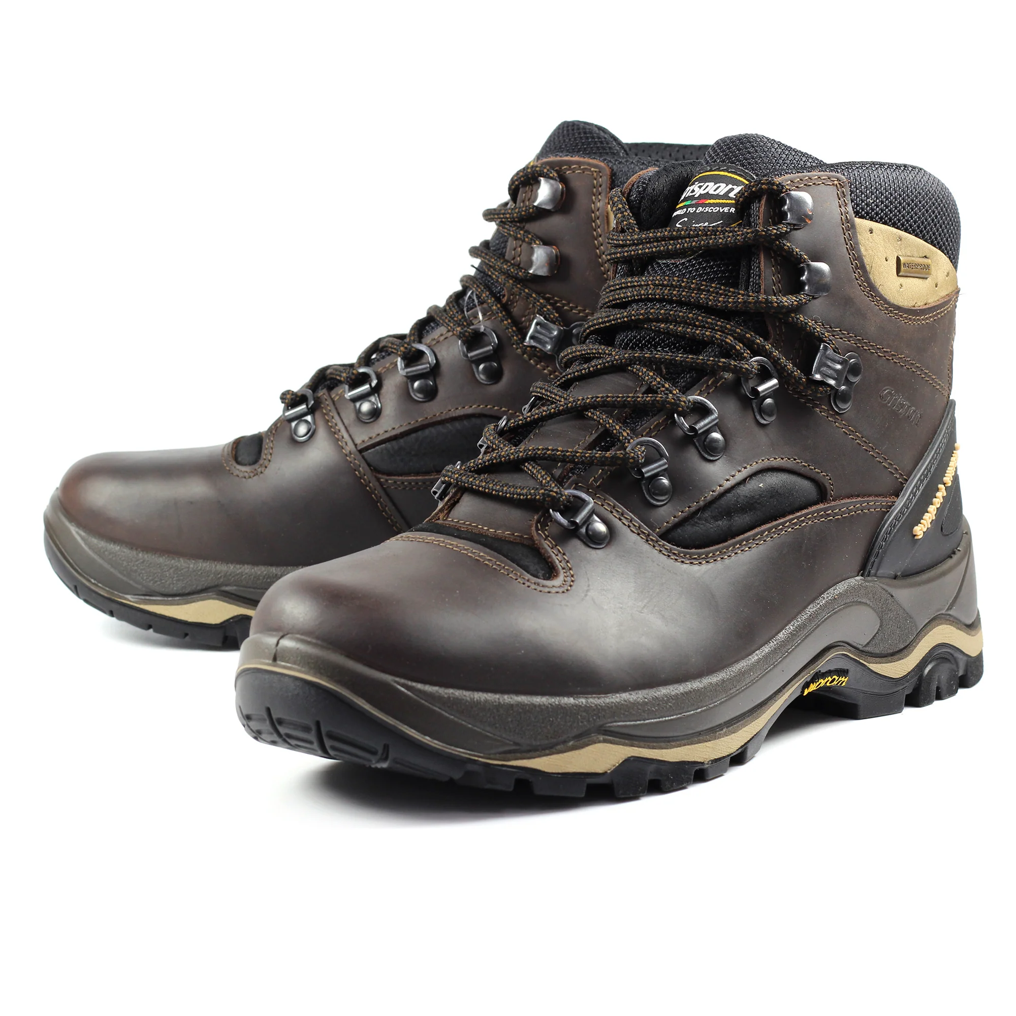 Grisport Men's Quatro Waterproof Hillwalking Boots (Brown) - Image 5