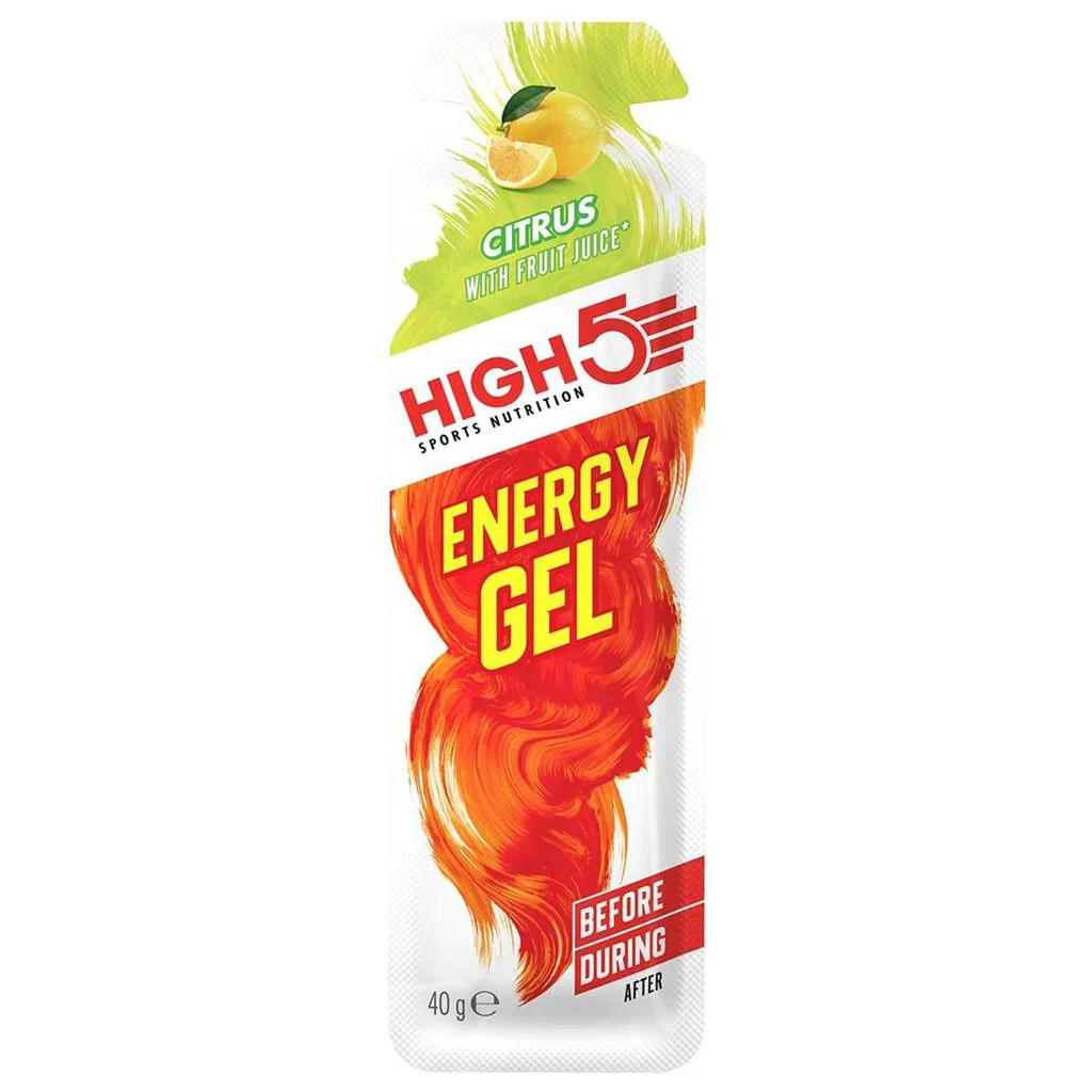High 5 Energy Gel 40g Pouch (Citrus Burst)