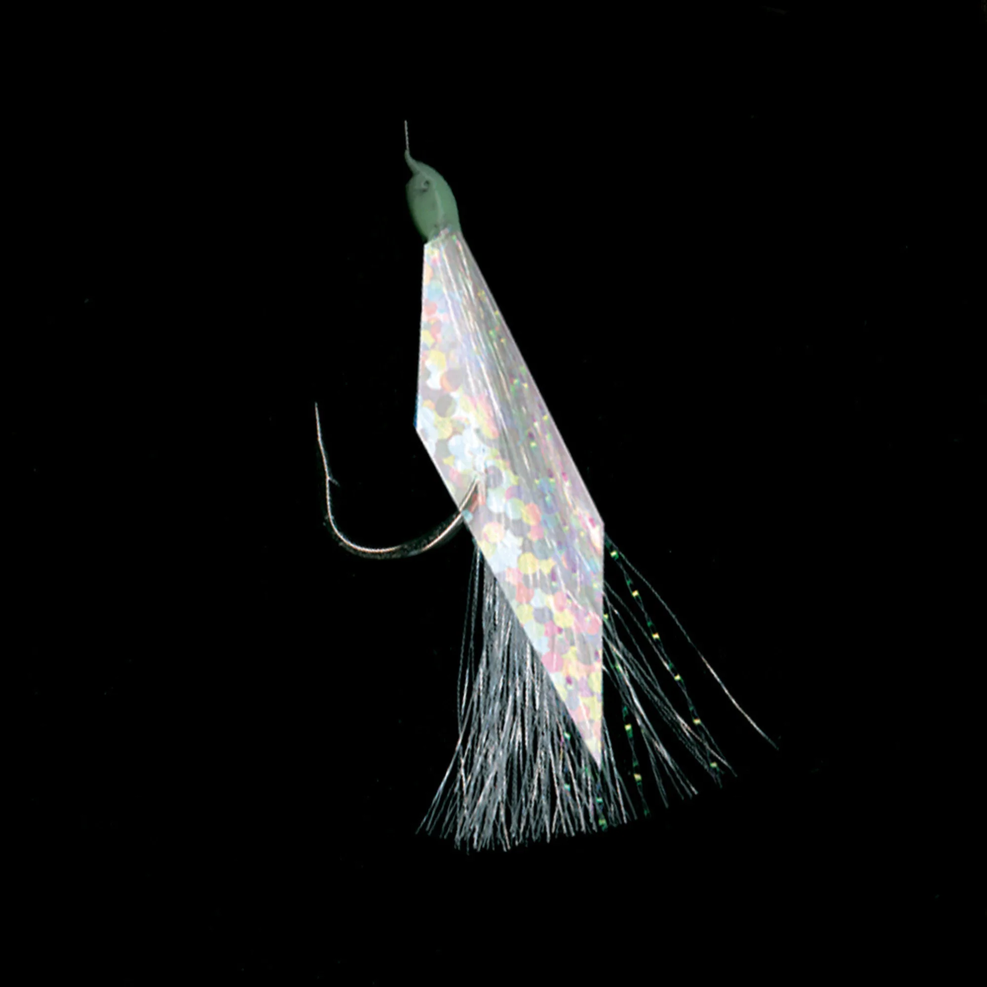 Hayabusa Sabiki EX122 Holographic Sheet & White Flasher Saltwater Rig (Size JP16)(6 Pack) - Image 2
