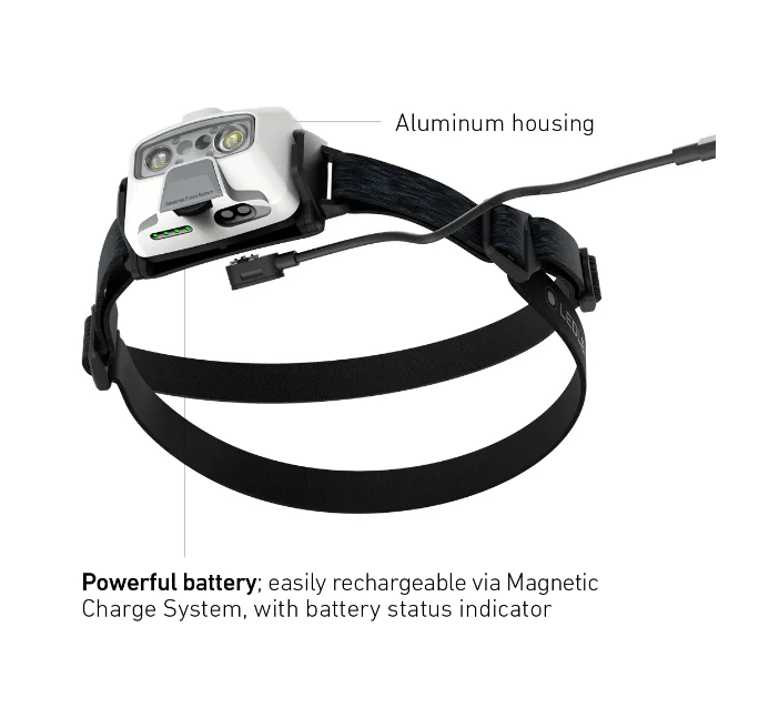 Ledlenser HF6R Core Rechargeable Headlamp (Red) - Image 6