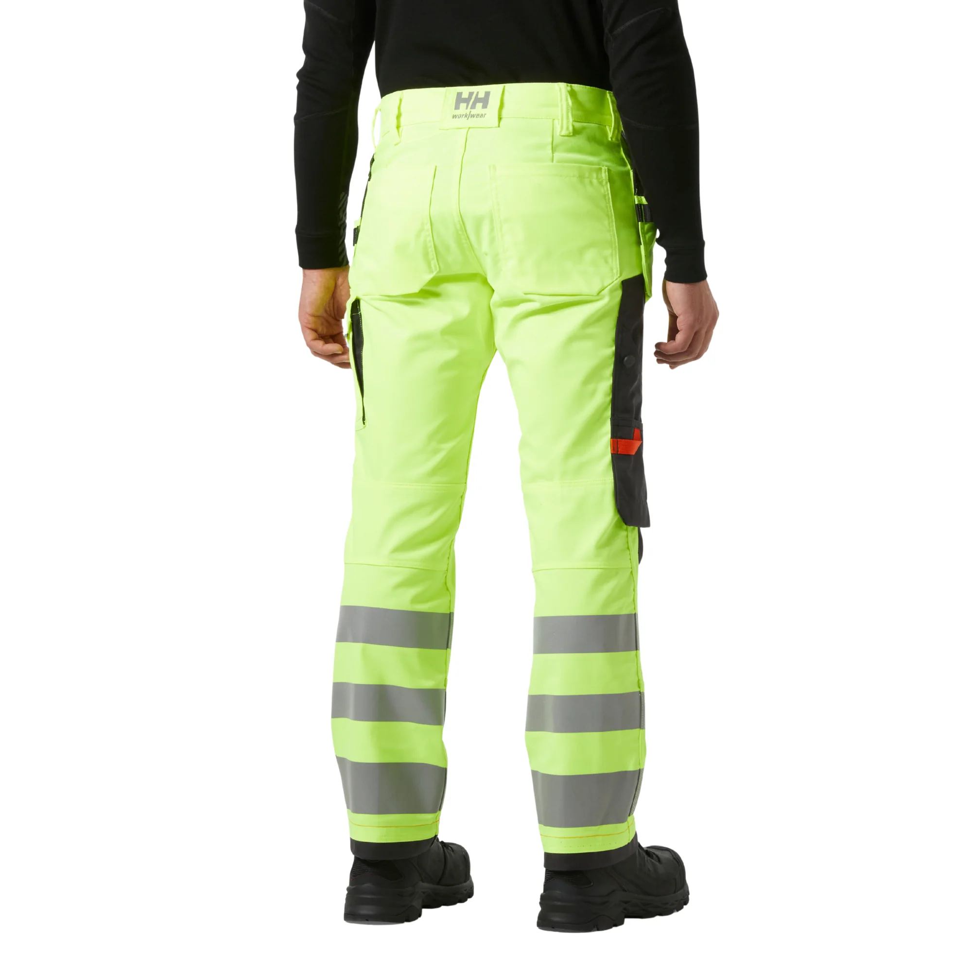 Helly Hansen Workwear Men's Alna 2.0 Class 2 Hi-Vis Construction Trousers (Yellow) - Image 2