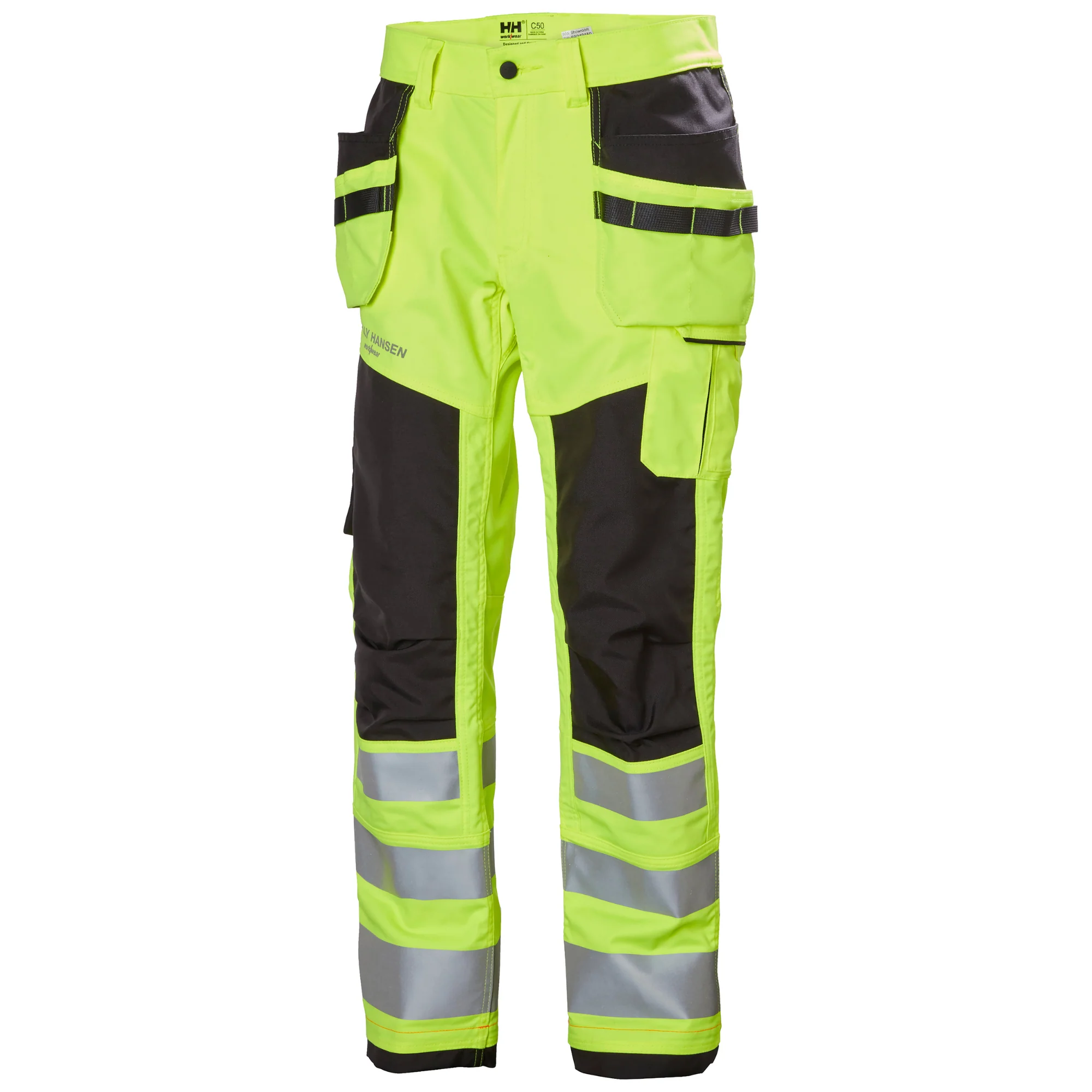 Helly Hansen Workwear Men's Alna 2.0 Class 2 Hi-Vis Construction Trousers (Yellow) - Image 6