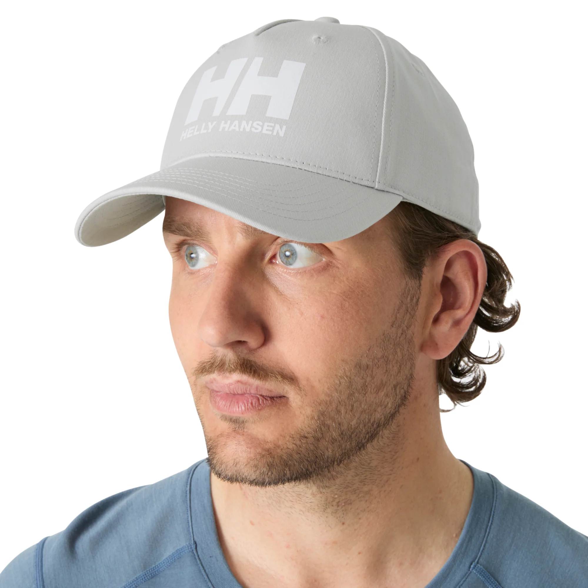 Helly Hansen Unisex HH Ball Cap (Grey Fog) - Image 3