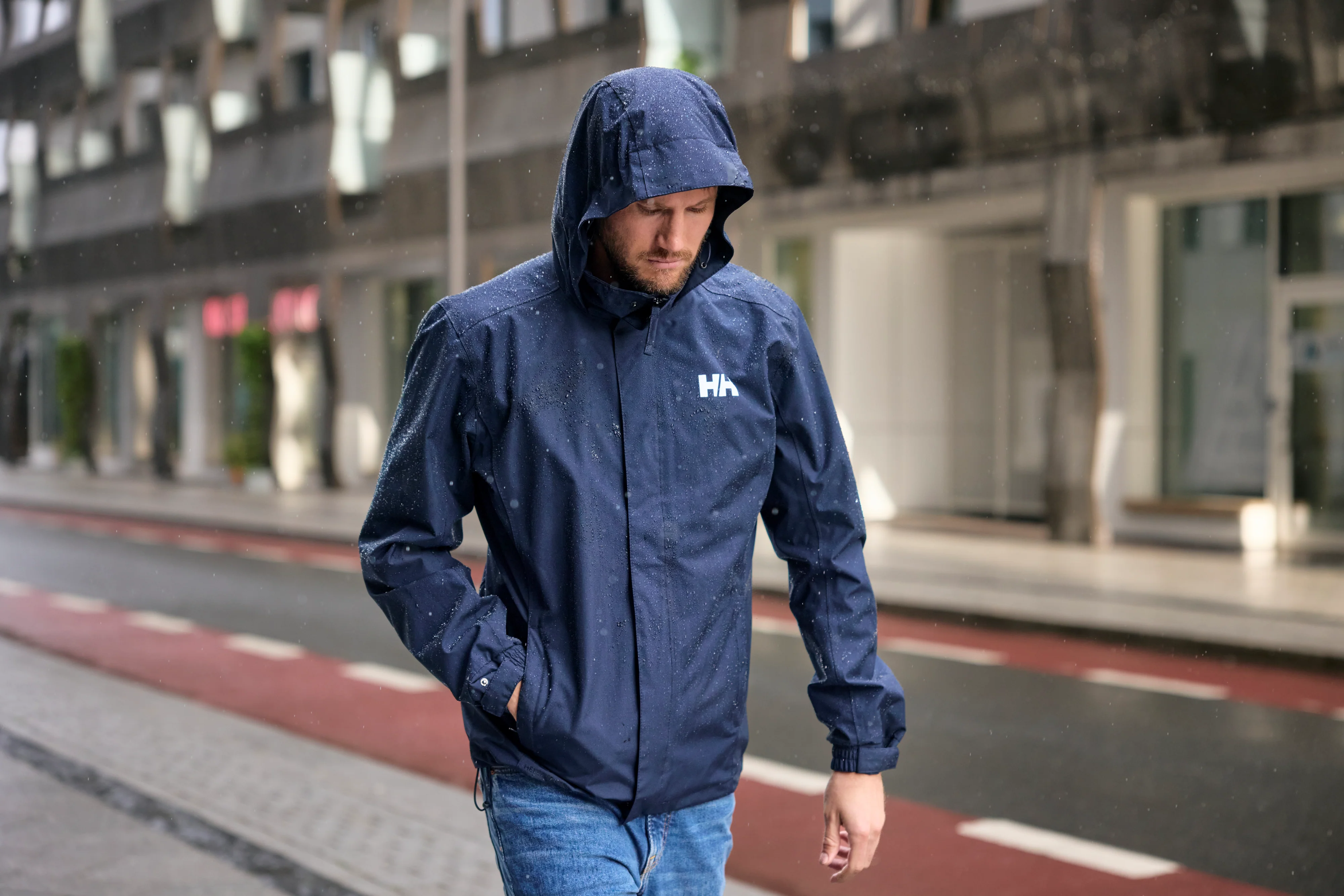 Helly Hansen Men's Dubliner HT 2L Waterproof Jacket (Navy) - Image 17