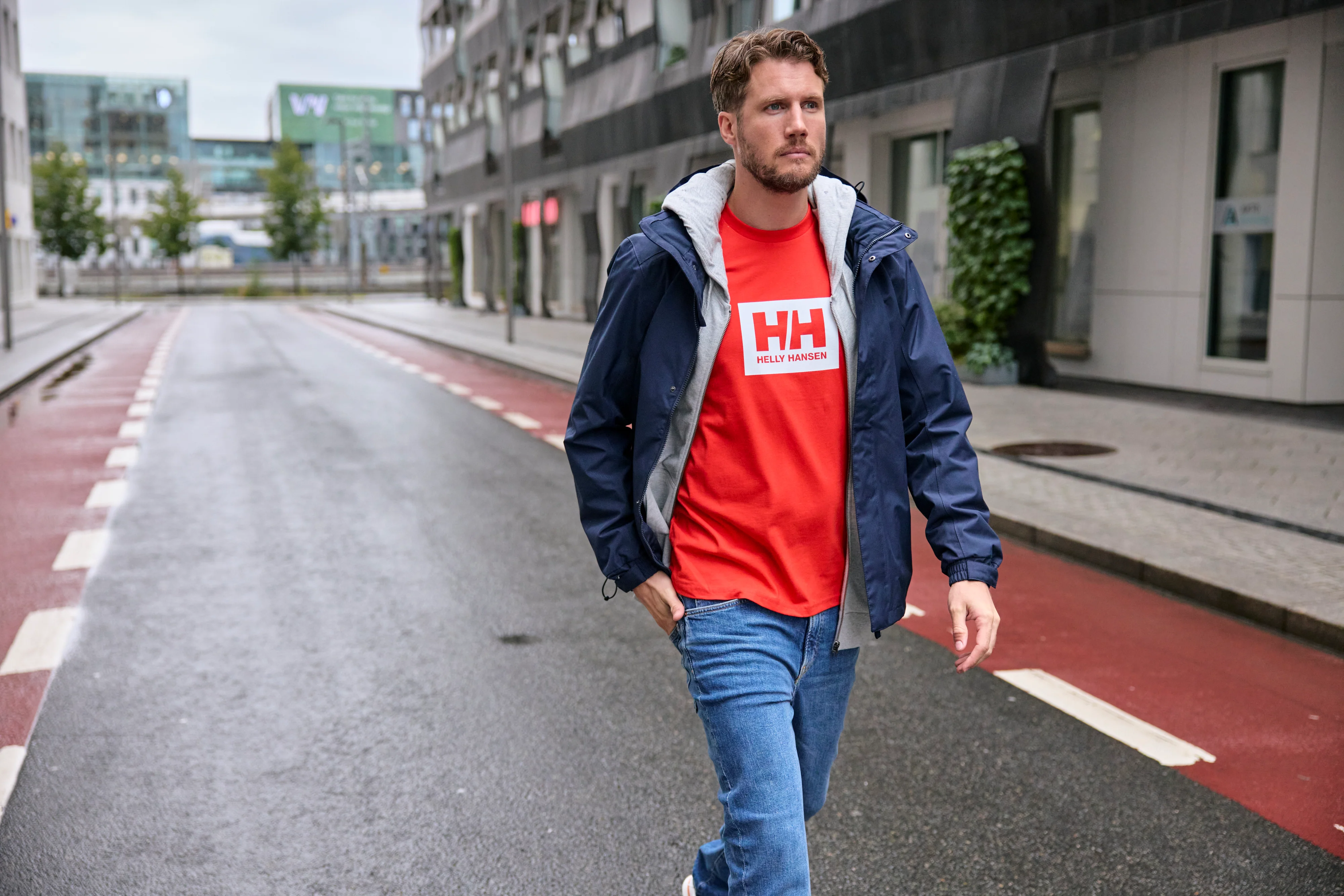 Helly Hansen Men's Dubliner HT 2L Waterproof Jacket (Navy) - Image 18