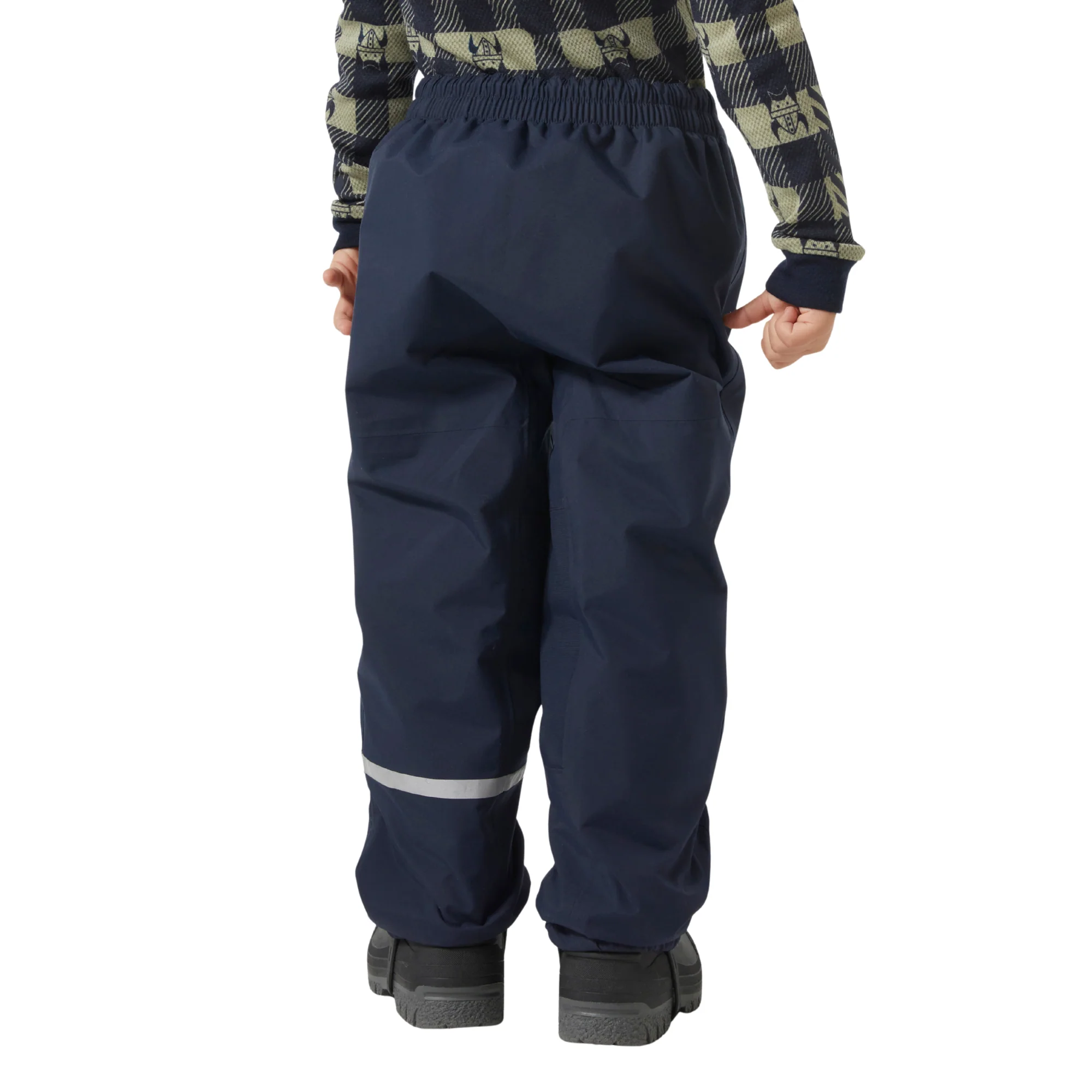 Helly Hansen Kids Shelter HT 2L Waterproof Over-Trousers (Navy)(Ages 1-8) FUT/REDU AW26 - Image 2