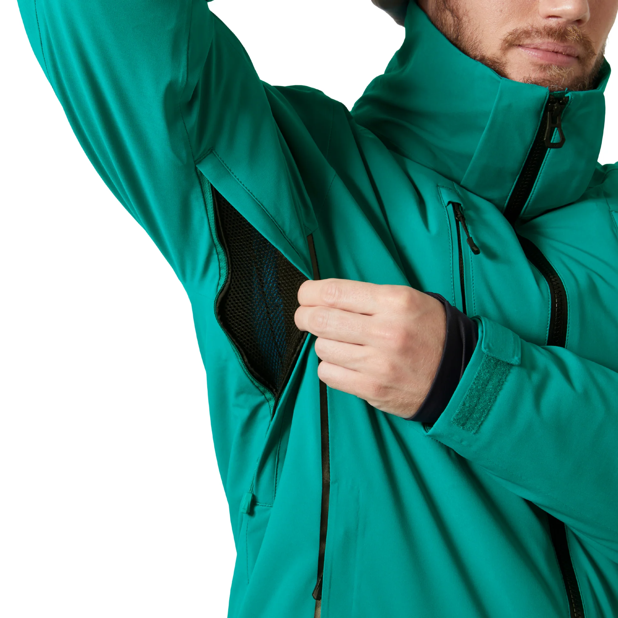 Helly Hansen Men's Alpha 4.0 2L Waterproof Insulated Ski Jacket (Signal Green) - Image 9
