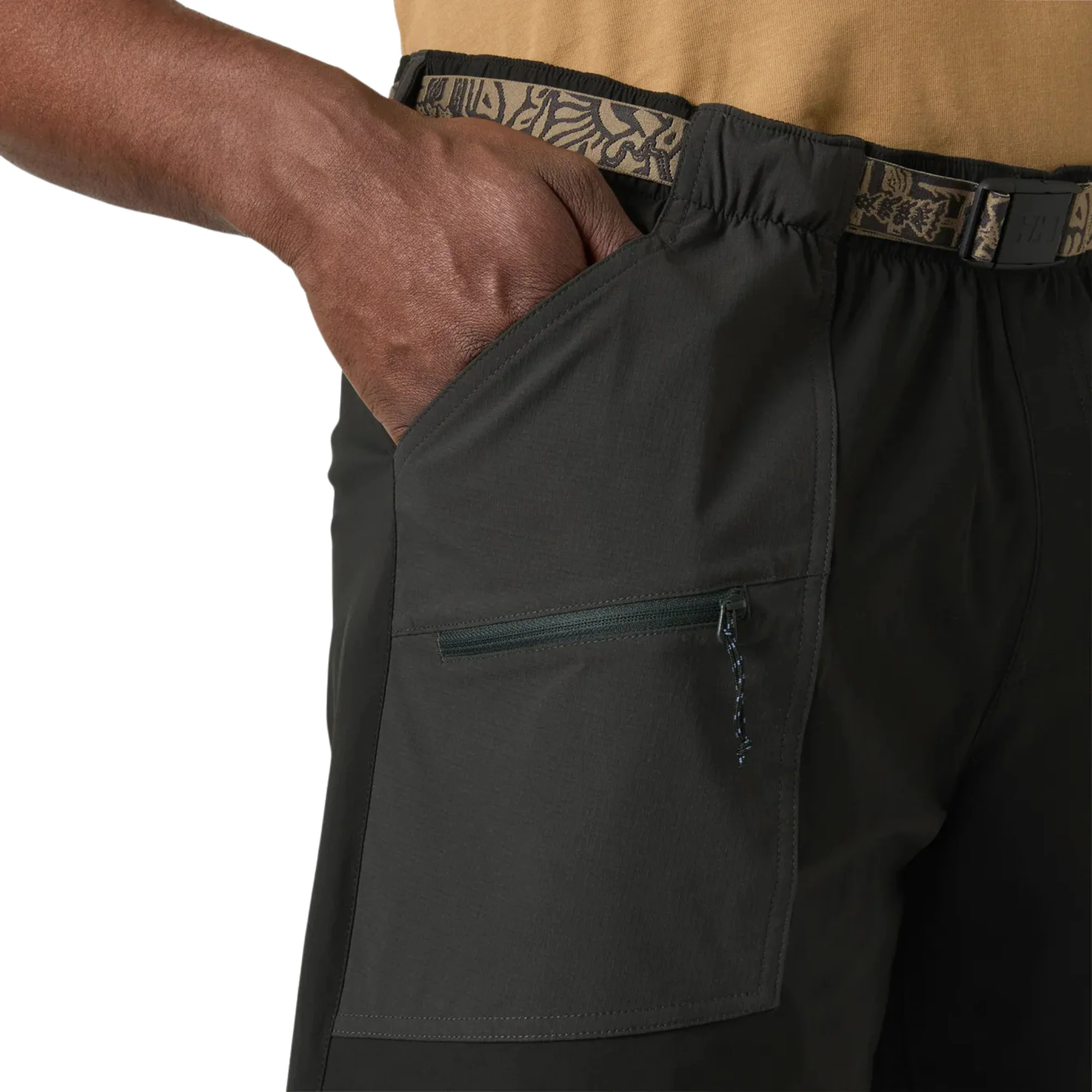 Helly Hansen Men's Awe Relaxed Shorts (Black)(8in) - Image 4