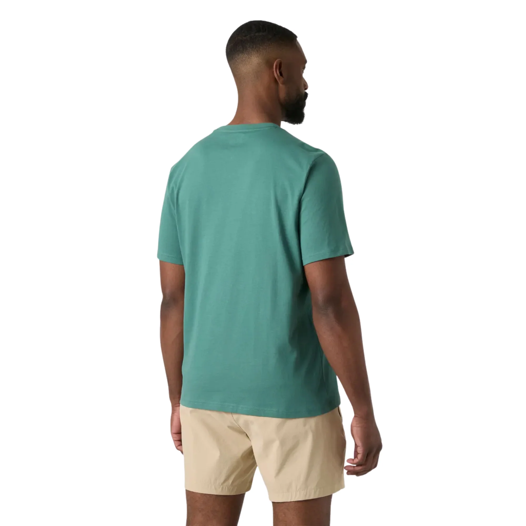 Helly Hansen Men's Core Graphic 2.0 Short Sleeve Tee (Opal Green) - Image 2