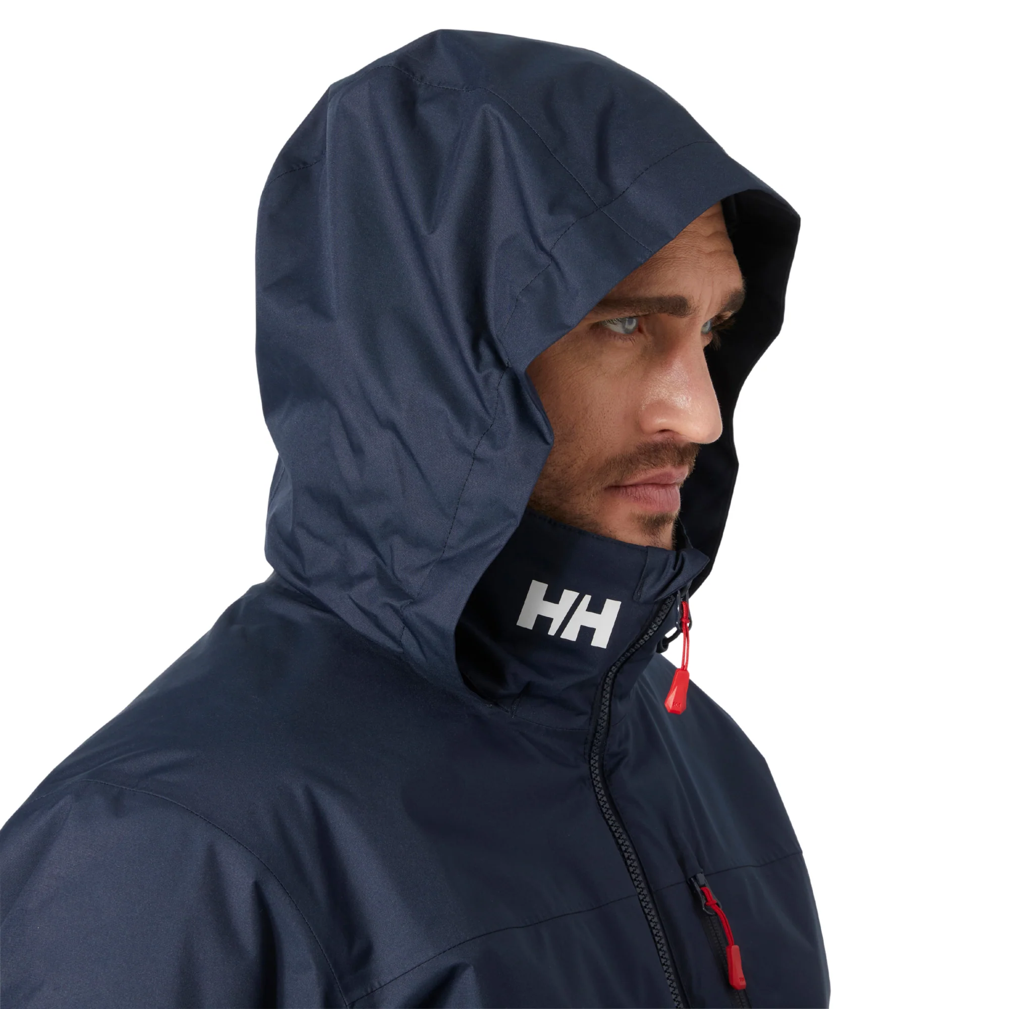 Helly Hansen Men's Crew Hooded Midlayer HT 2L Waterproof Insulated Jacket 2.0 (Navy) - Image 5