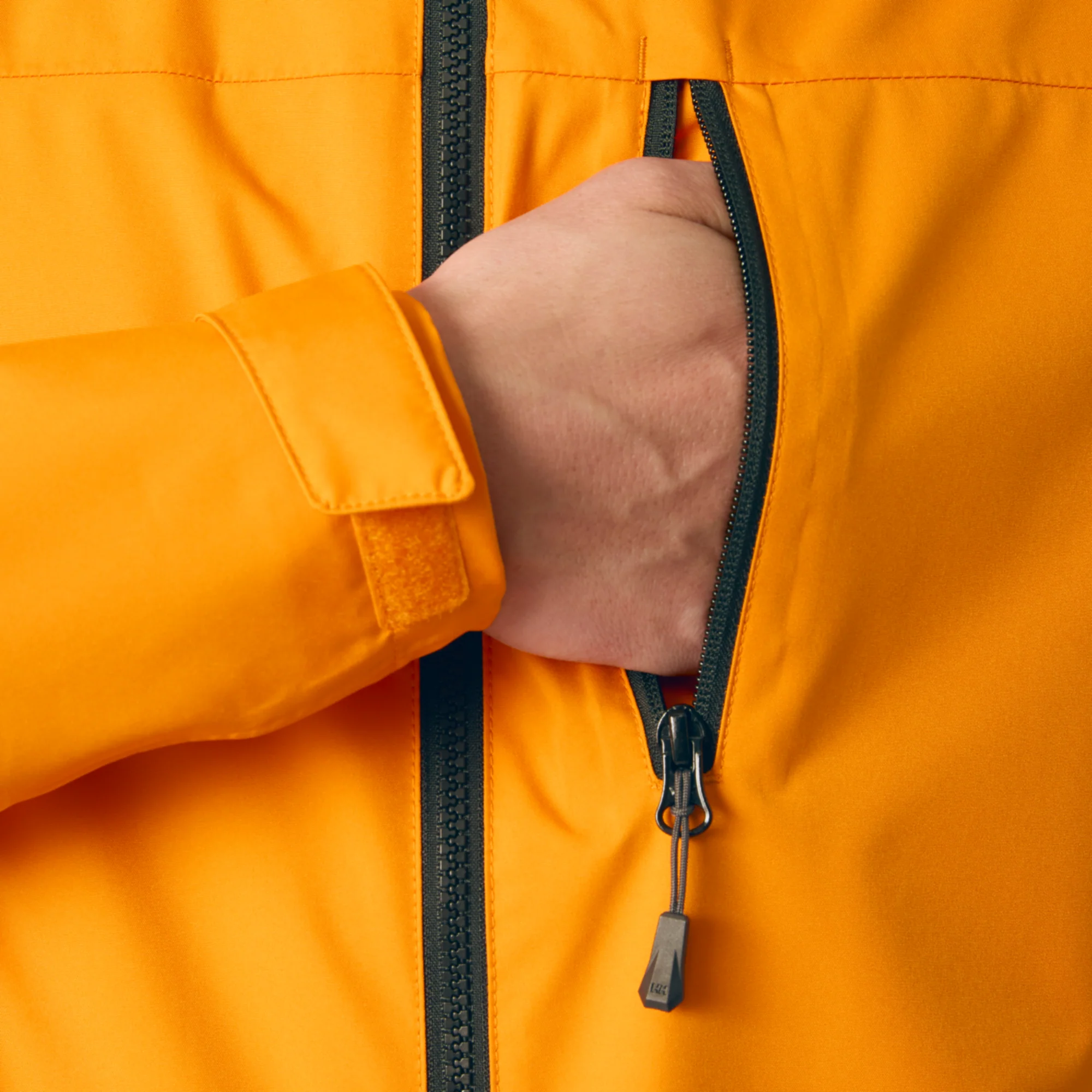 Helly Hansen Men's Crew 2L HT Waterproof Jacket 2.0 (Ignite Orange) - Image 7