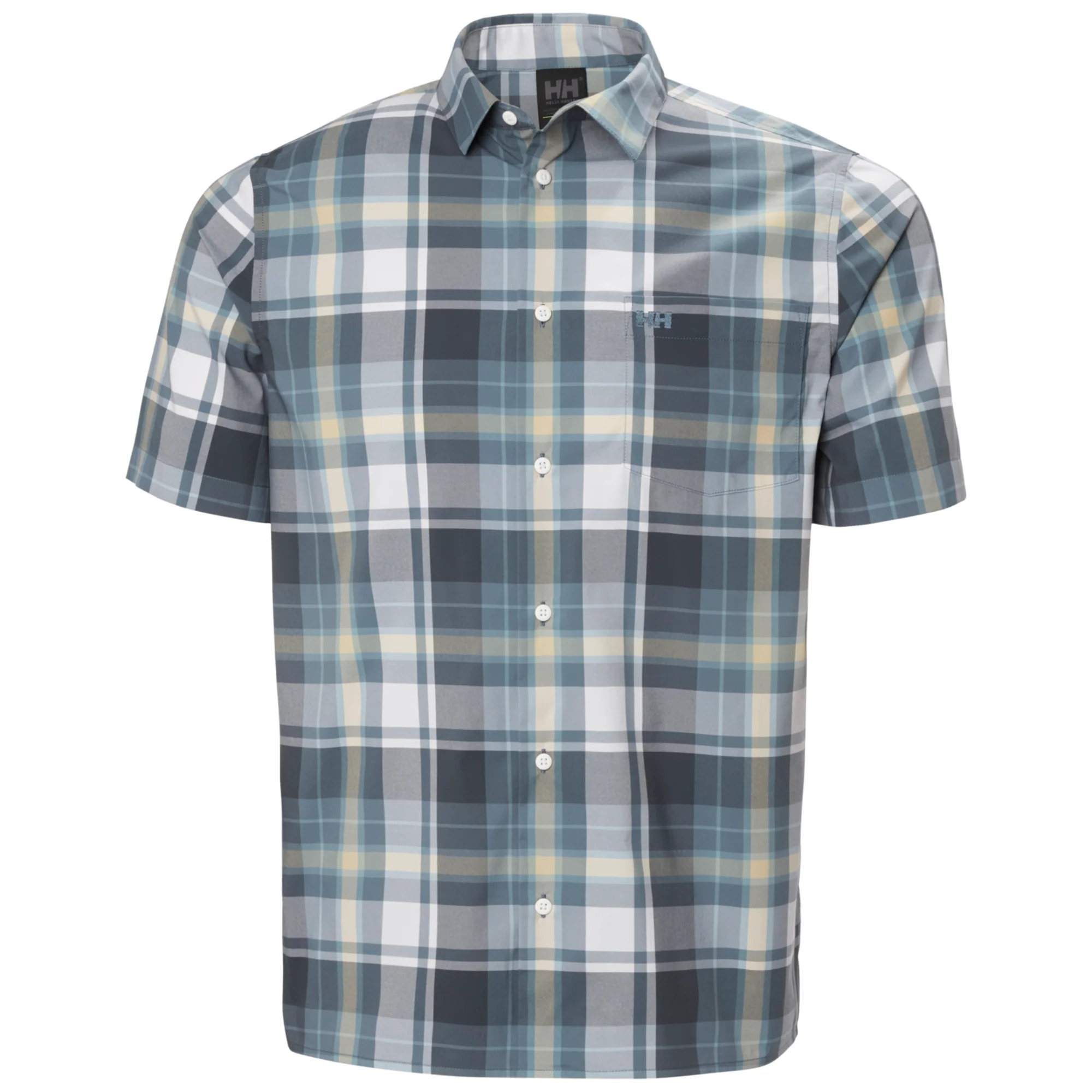 Helly Hansen Men's Fjord Quick Dry 2.0 Technical Short Sleeve Shirt (Washed Navy Peak) - Image 4