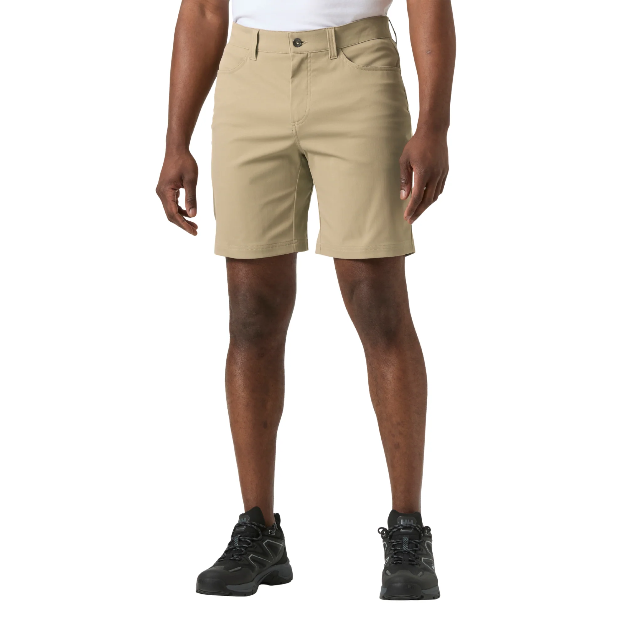 Helly Hansen Men's Holmen 5 Pocket Shorts (Pebble)(8in)