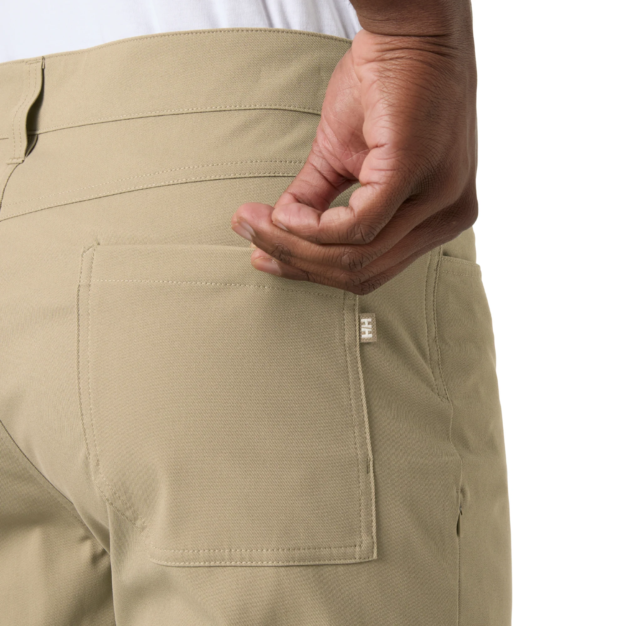 Helly Hansen Men's Holmen 5 Pocket Shorts (Pebble)(8in) - Image 3
