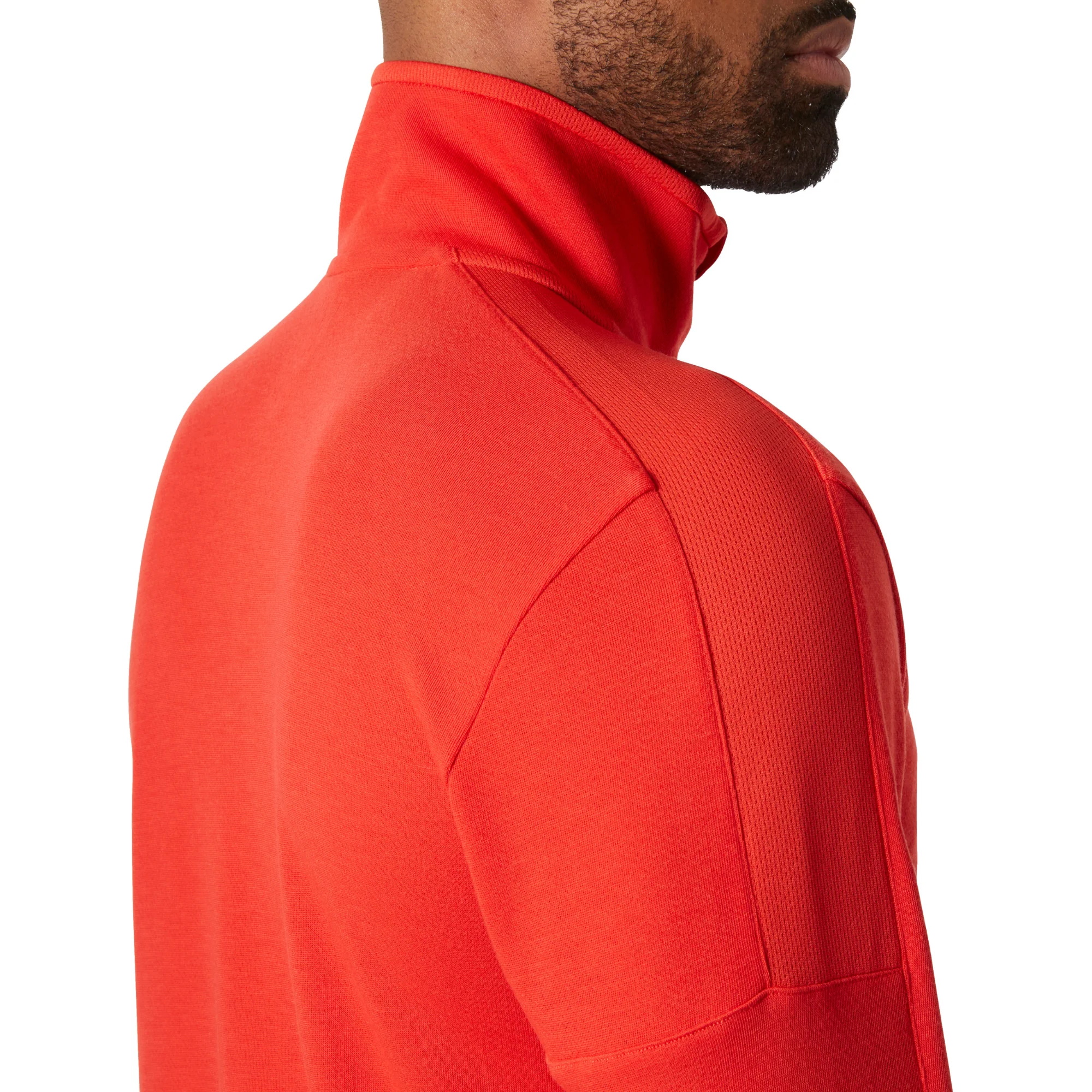 Helly Hansen Men's HP Half Zip Pullover 2.0 Fleece Top (Alert Red) - Image 4