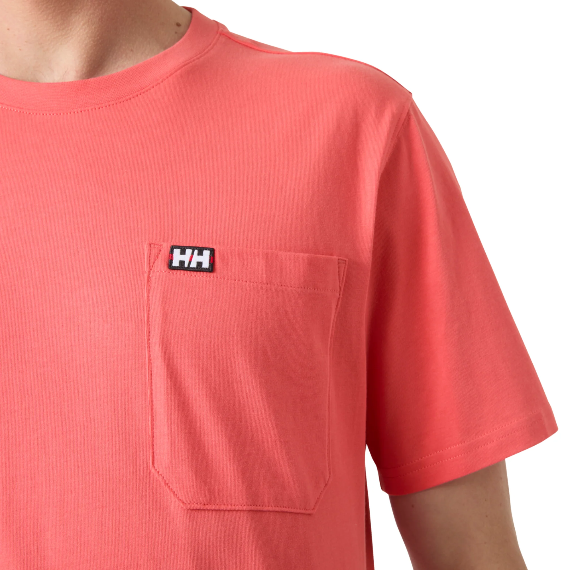 Helly Hansen Men's Hudson Short Sleeve Tee (Nantucket Red) - Image 3
