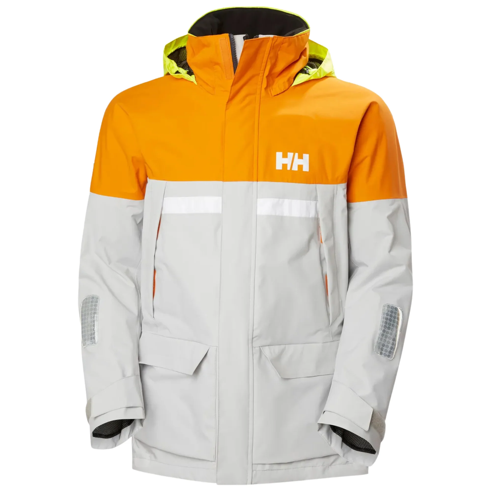 Helly Hansen Men's Pier 4.0 HT Waterproof Sailing Jacket (Ignite Orange) - Image 10