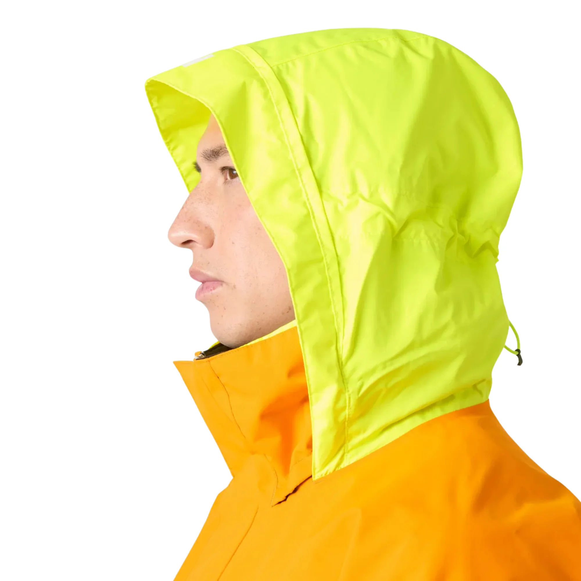 Helly Hansen Men's Pier 4.0 HT Waterproof Sailing Jacket (Ignite Orange) - Image 3