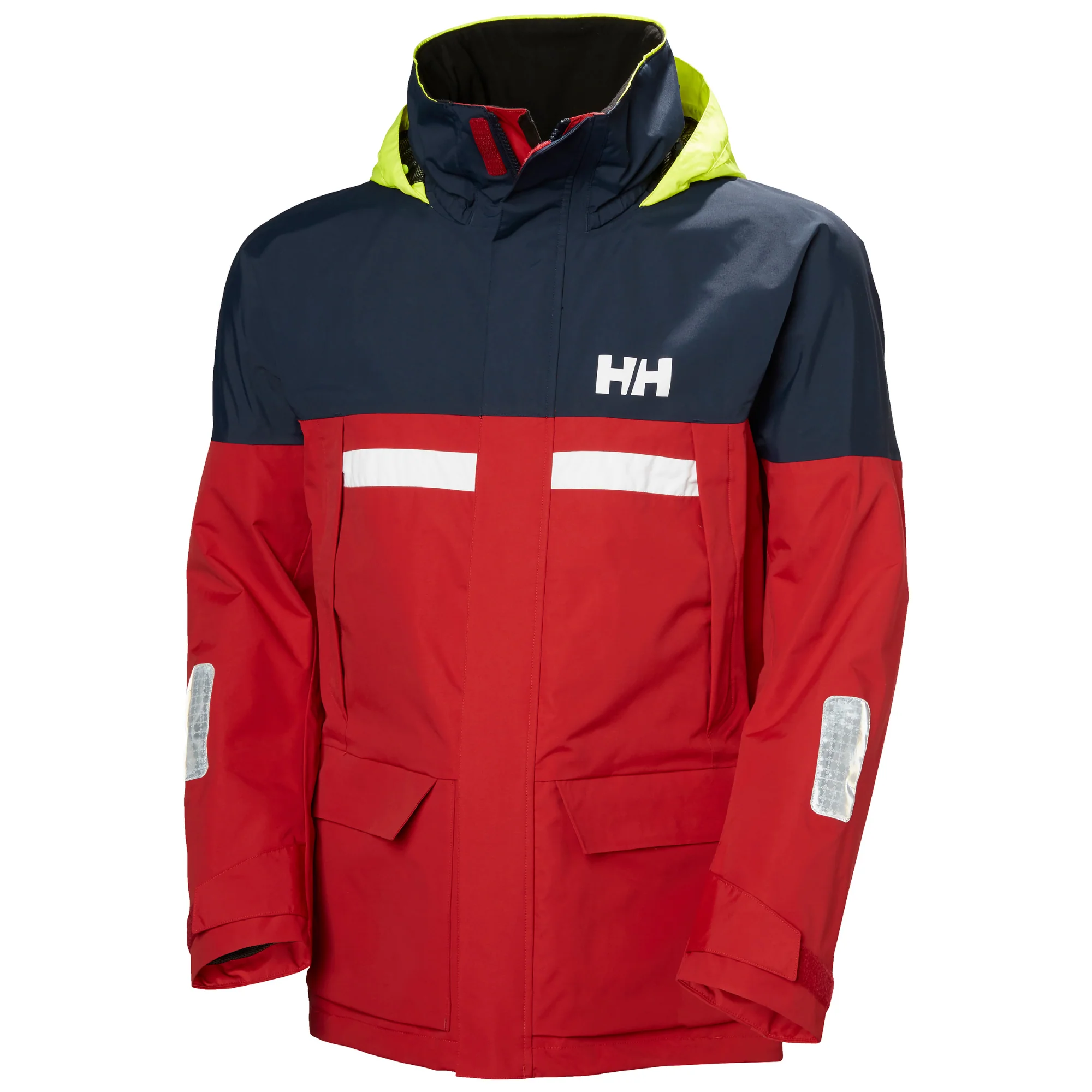 Helly Hansen Men's Pier 4.0 HT Waterproof Sailing Jacket (Red) - Image 12
