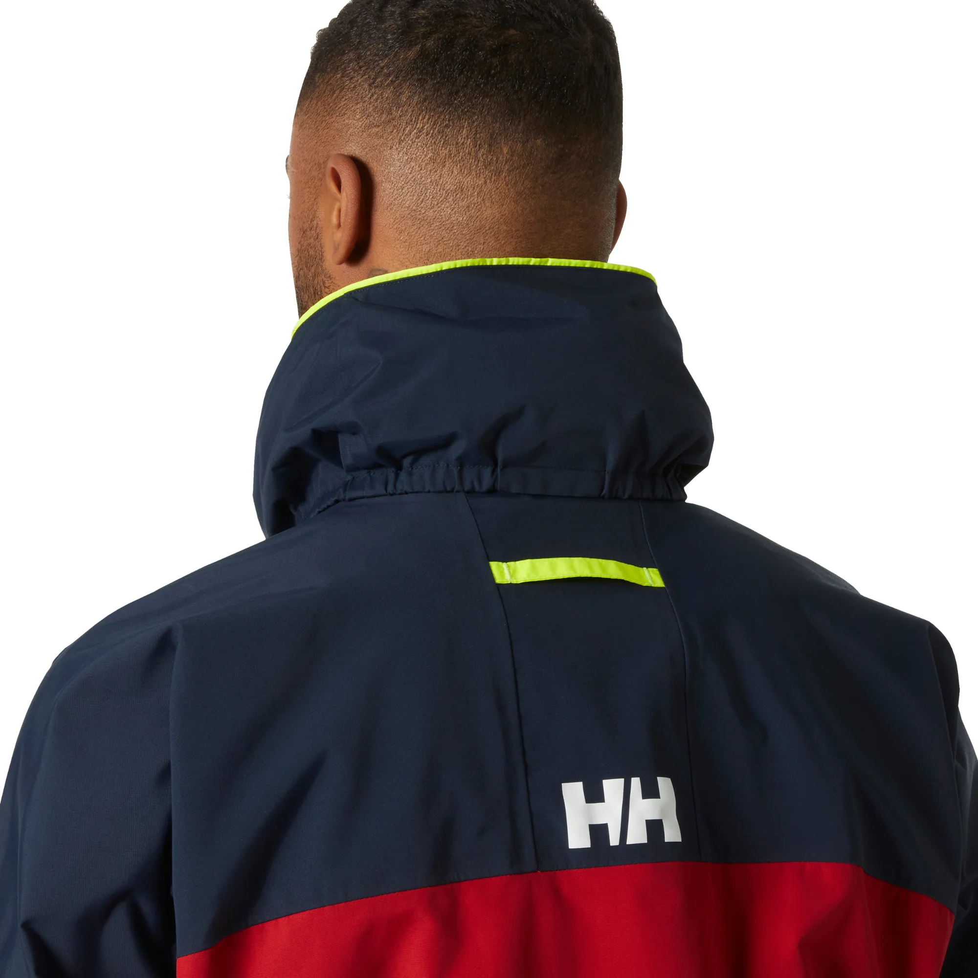 Helly Hansen Men's Pier 4.0 HT Waterproof Sailing Jacket (Red) - Image 3