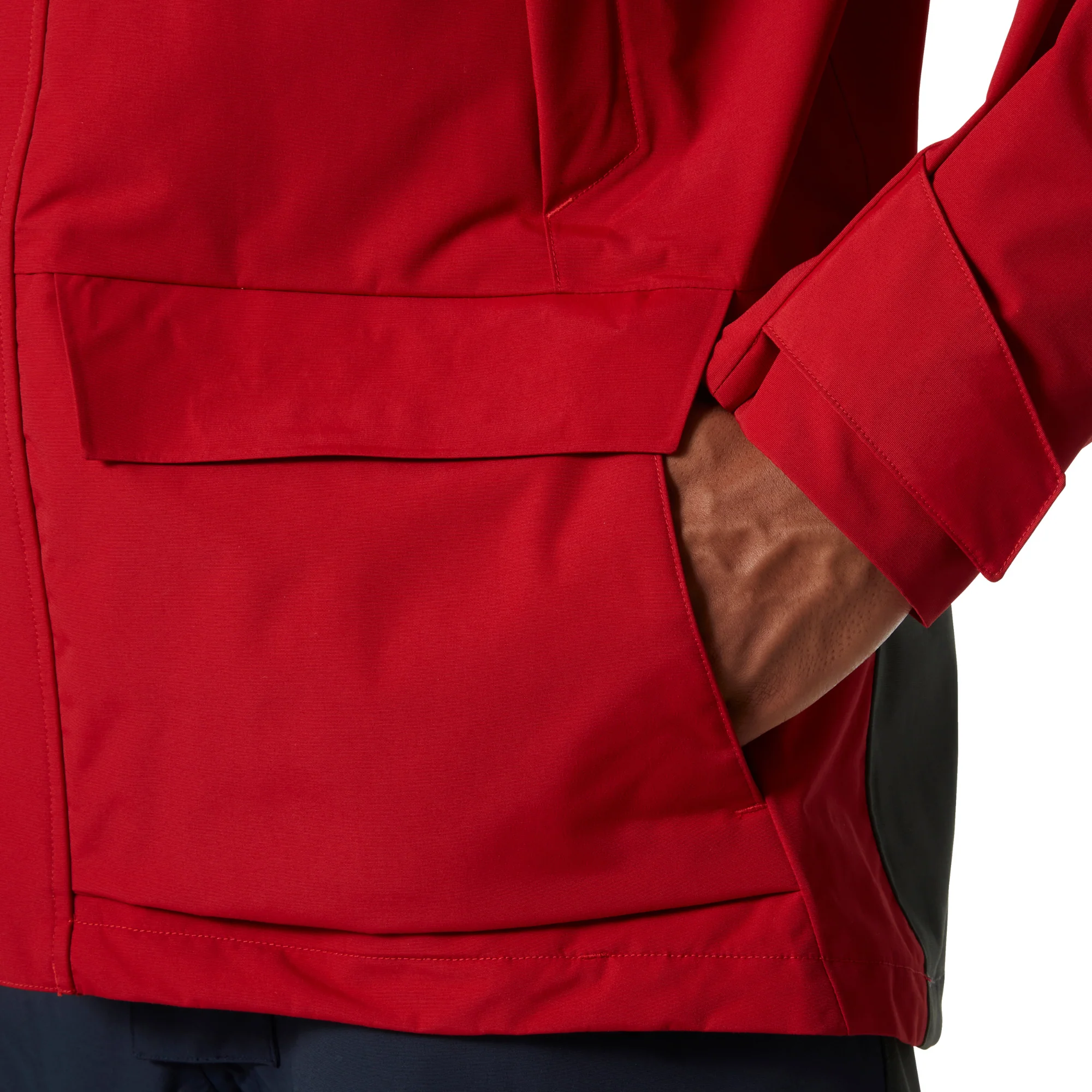 Helly Hansen Men's Pier 4.0 HT Waterproof Sailing Jacket (Red) - Image 7