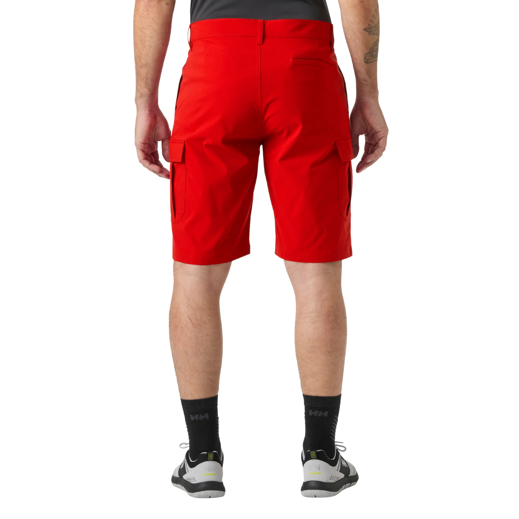 Helly Hansen Men's HH QD UPF50 Cargo Shorts (Red)(11in) - Image 2