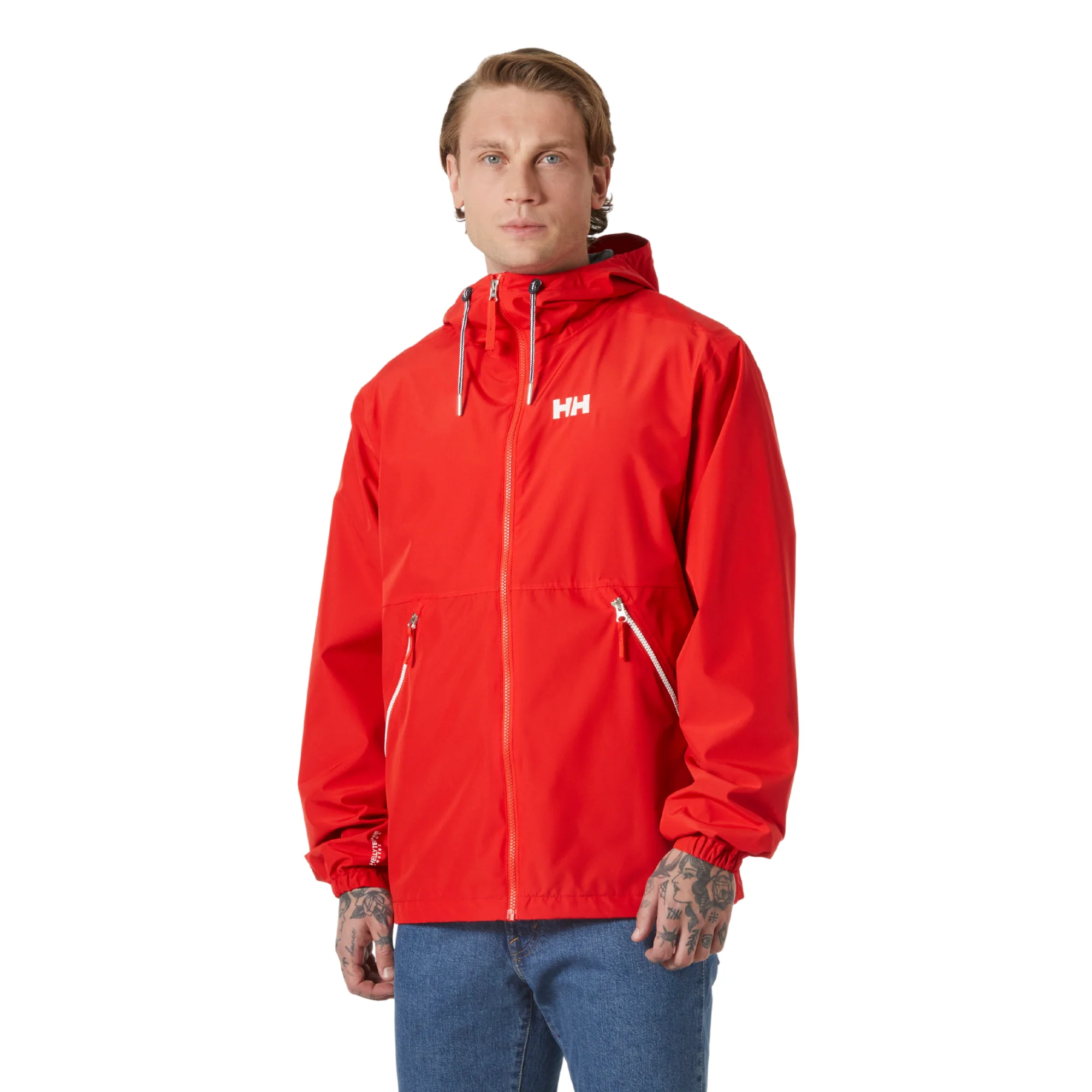 Helly Hansen Men's Sandoy 2L HT Waterproof Jacket (Alert Red)