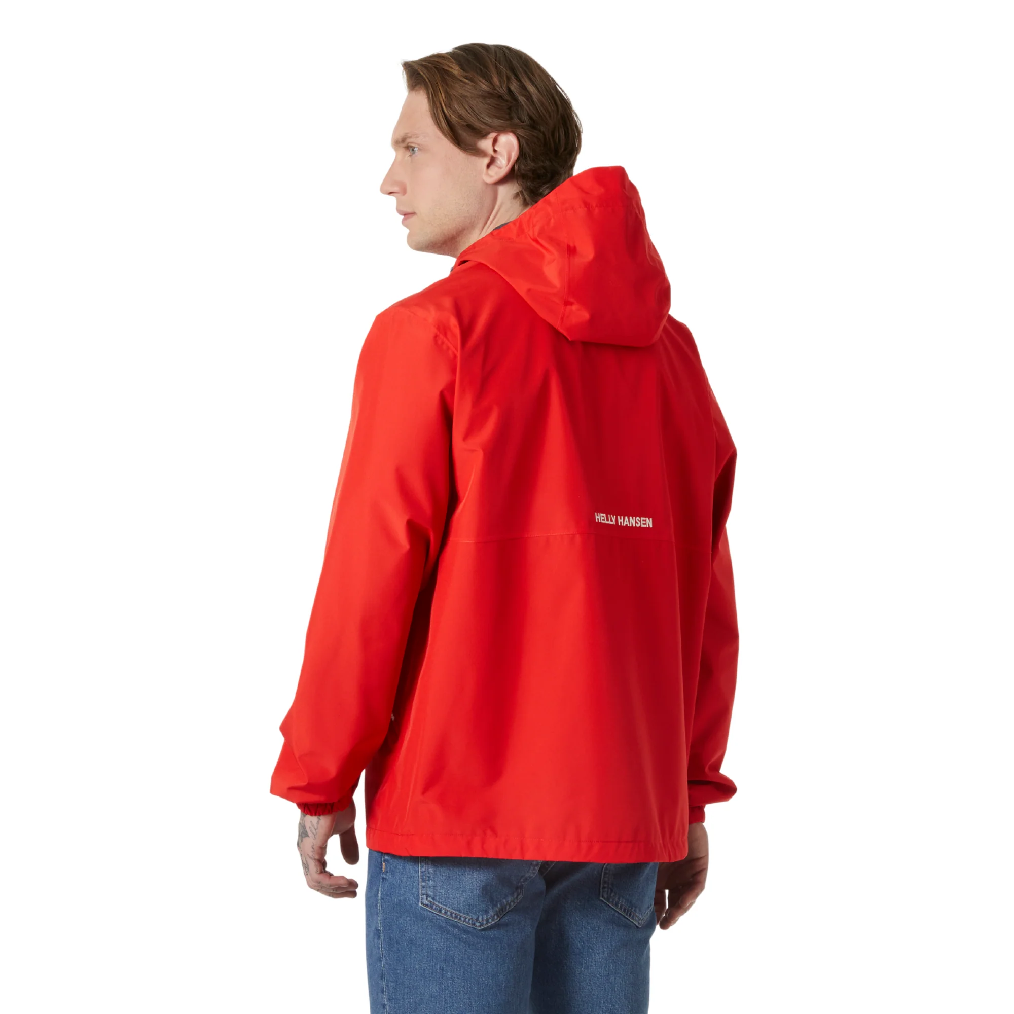 Helly Hansen Men's Sandoy 2L HT Waterproof Jacket (Alert Red) - Image 2