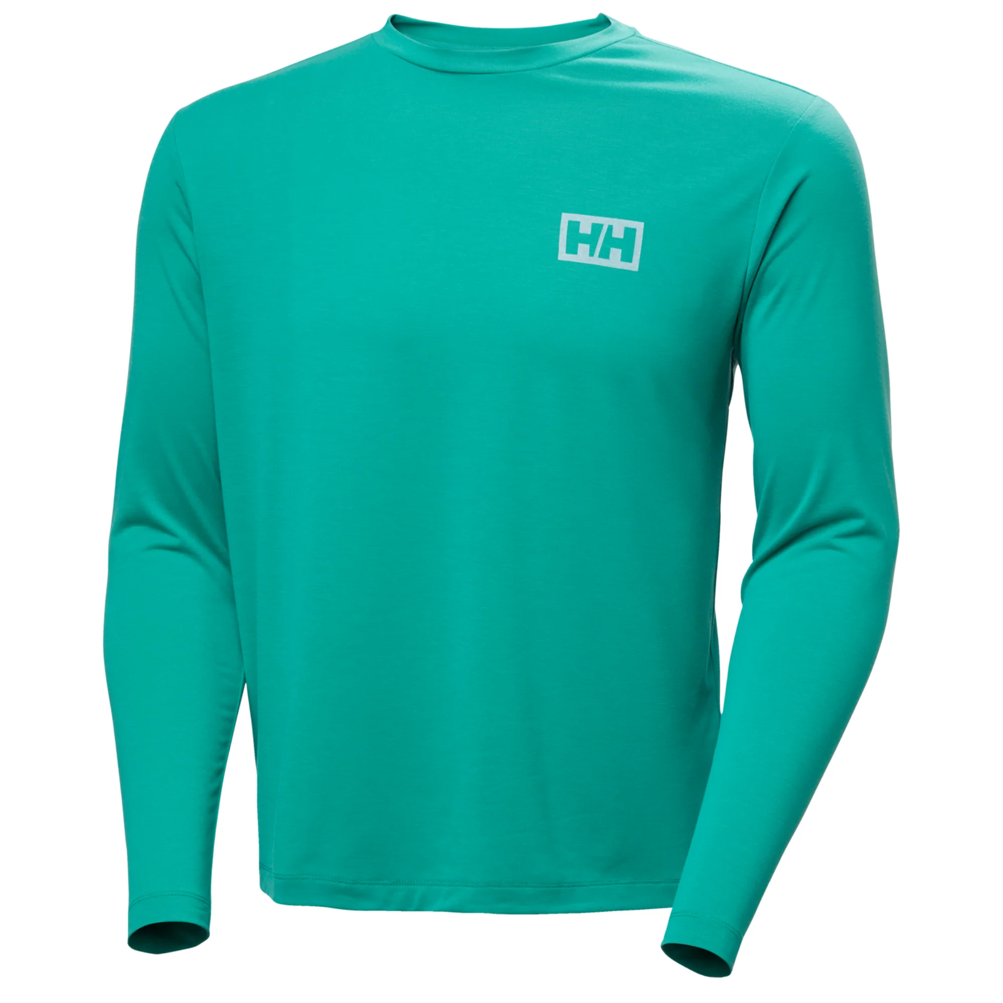 Helly Hansen Men's Skog Graphic UPF40 Long Sleeve Tee (Dark Mint) - Image 6
