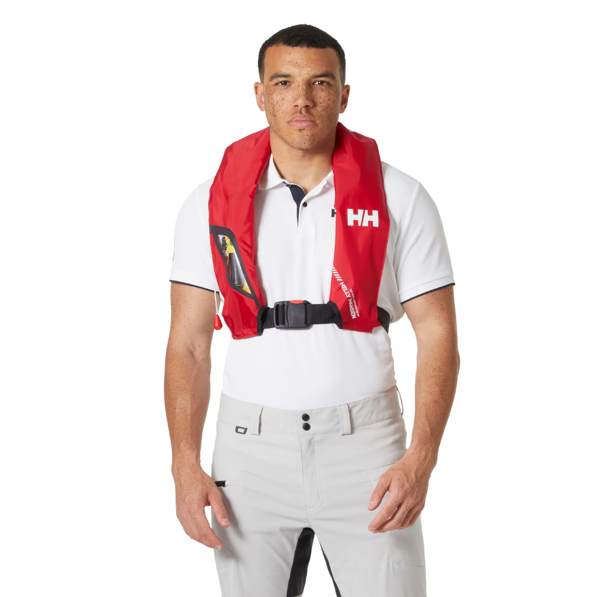 Helly Hansen Sport 2.0 Inflatable Life Jacket (Alert Red) - Image 3