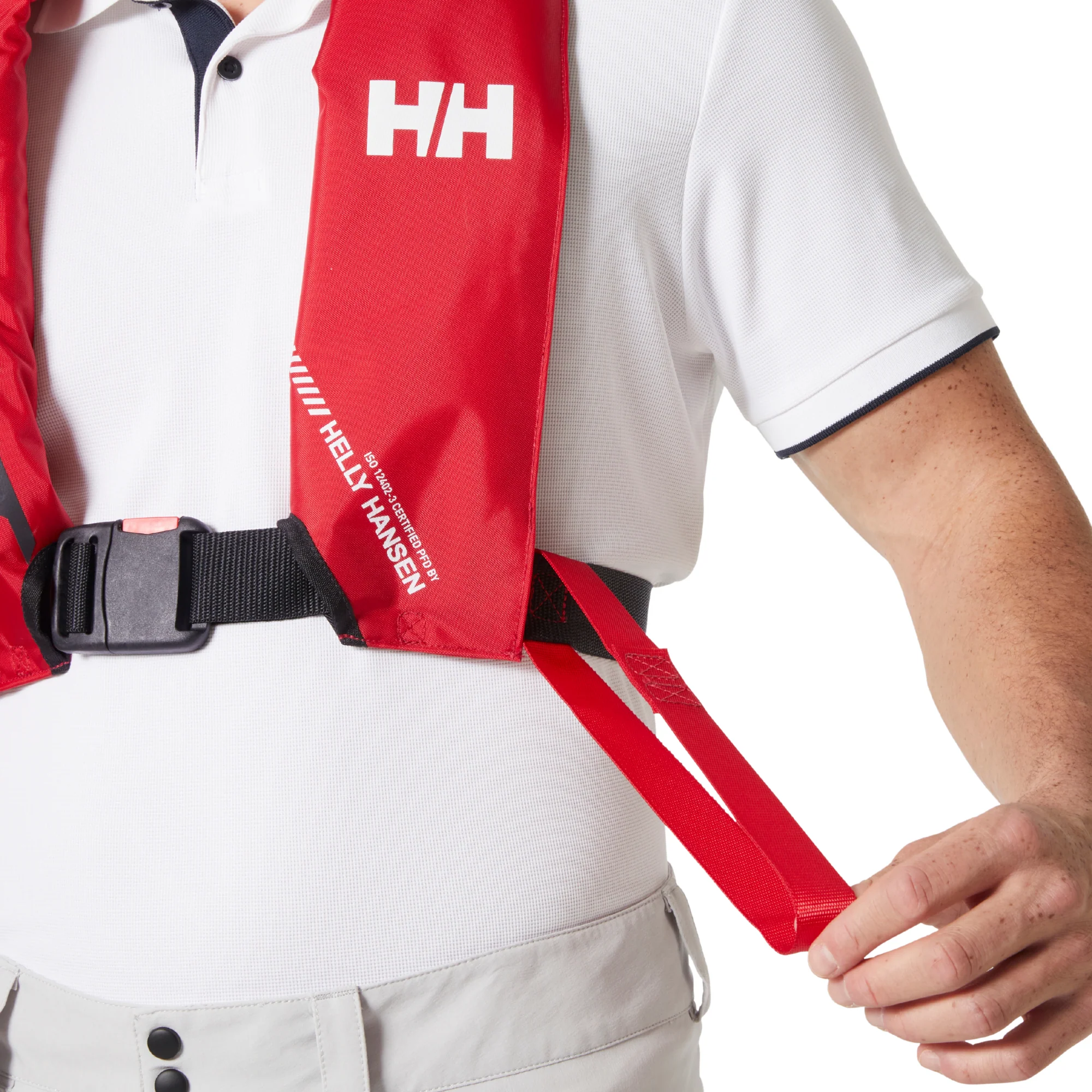 Helly Hansen Sport 2.0 Inflatable Life Jacket (Alert Red) - Image 5