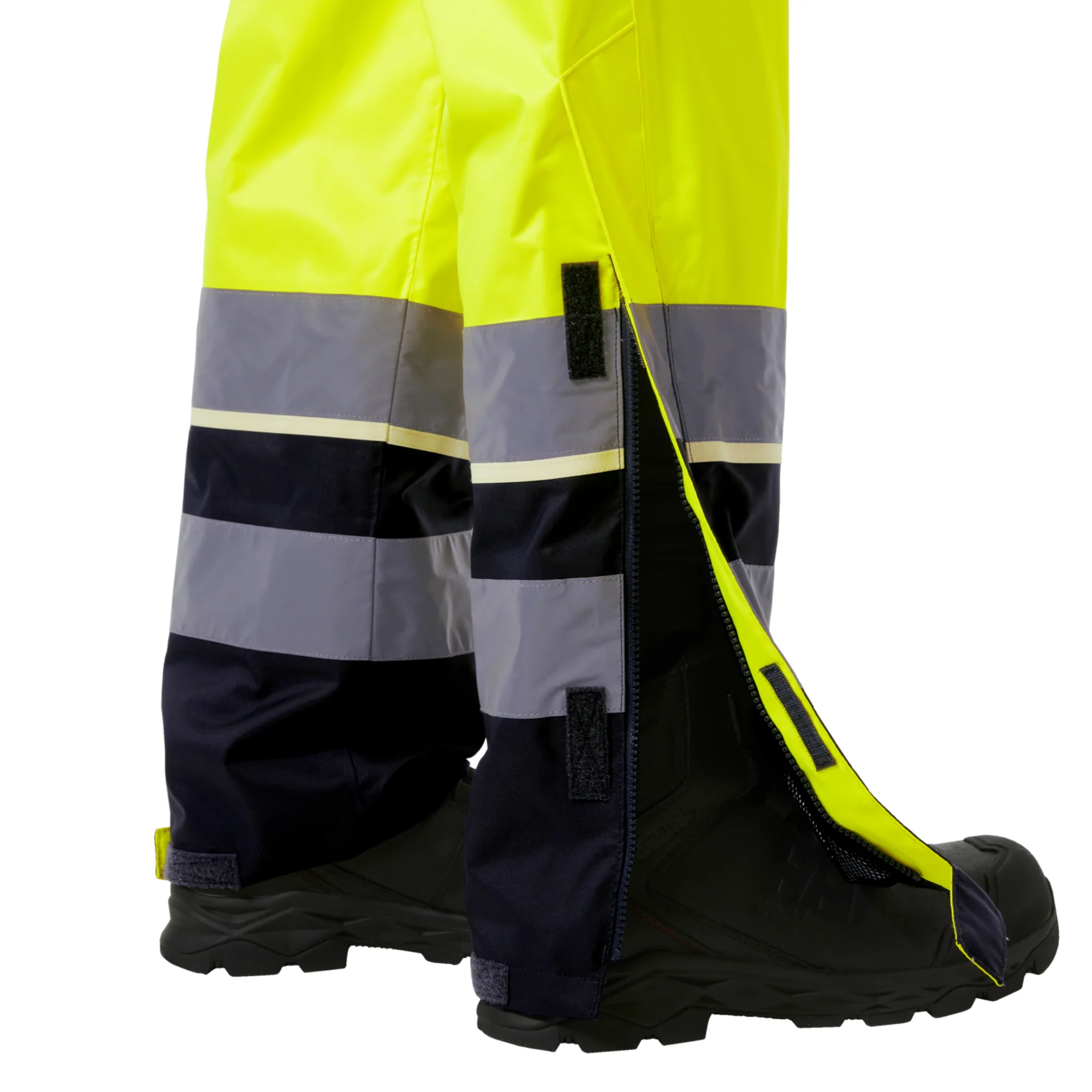 Helly Hansen Men's UC-ME Class 2 Waterproof Trousers (Hi-Vis Yellow) - Image 4