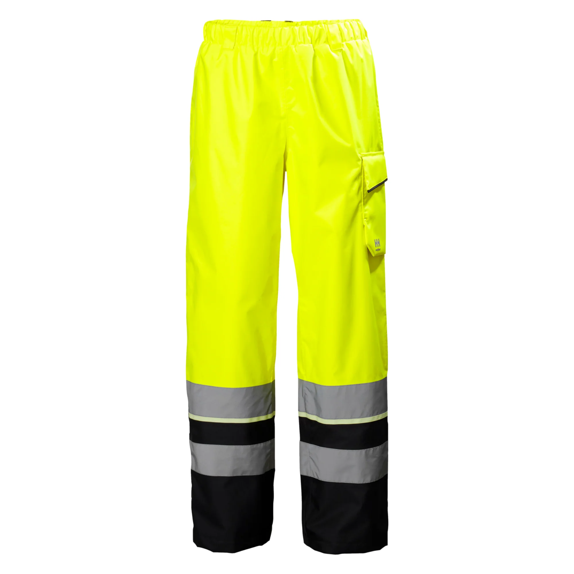 Helly Hansen Men's UC-ME Class 2 Waterproof Trousers (Hi-Vis Yellow) - Image 5