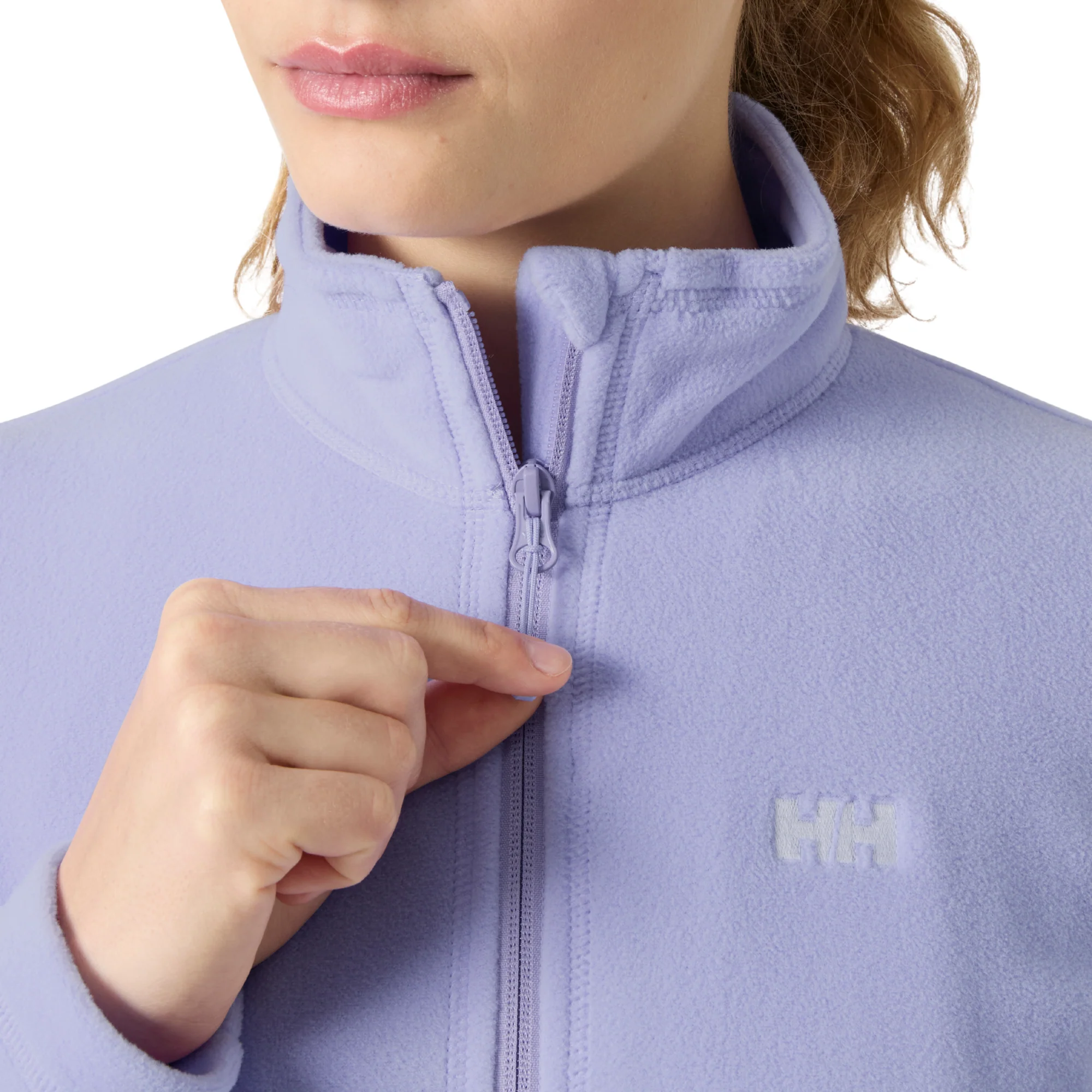 Helly Hansen Women's Daybreaker Polartec Full Zip Fleece (Bright Lavender) - Image 3