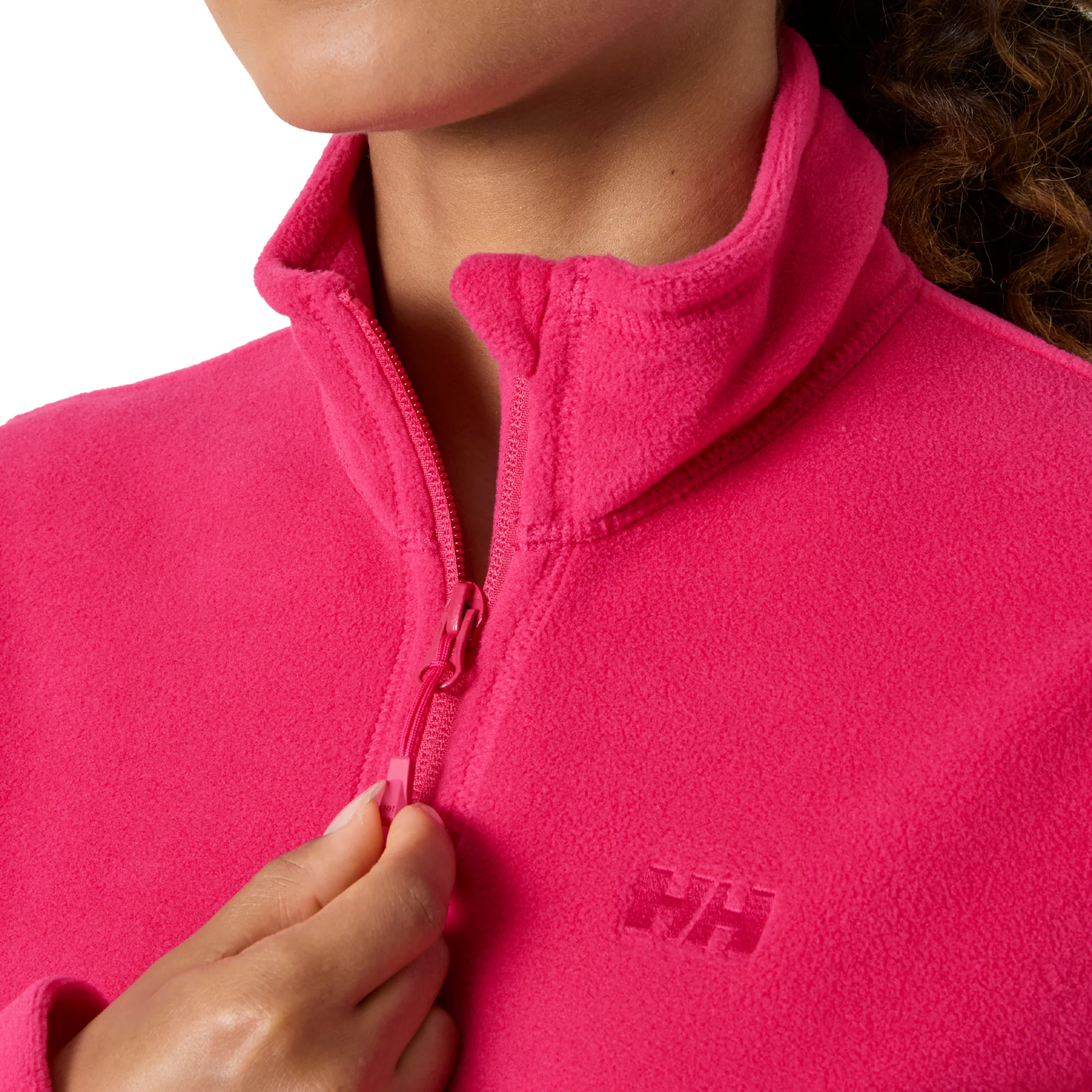 Helly Hansen Women's Daybreaker Polartec Full Zip Fleece (Cranberry) - Image 4