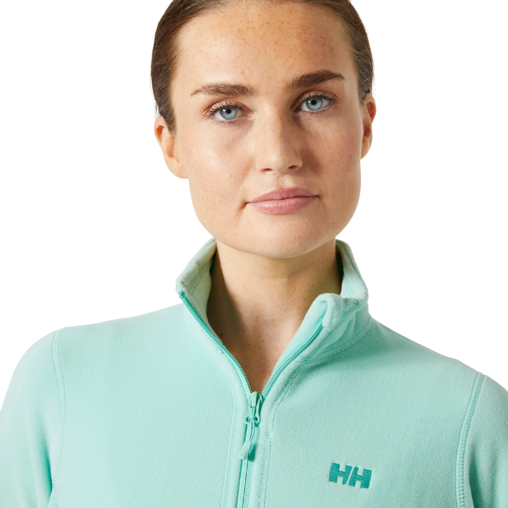 Helly Hansen Women's Daybreaker Polartec Full Zip Fleece (Lagoon) - Image 4