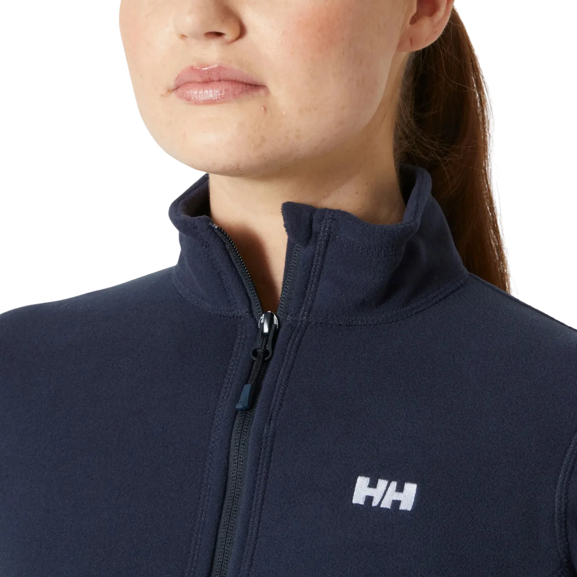 Helly Hansen Women's Daybreaker Polartec Full Zip Fleece (Navy) - Image 3