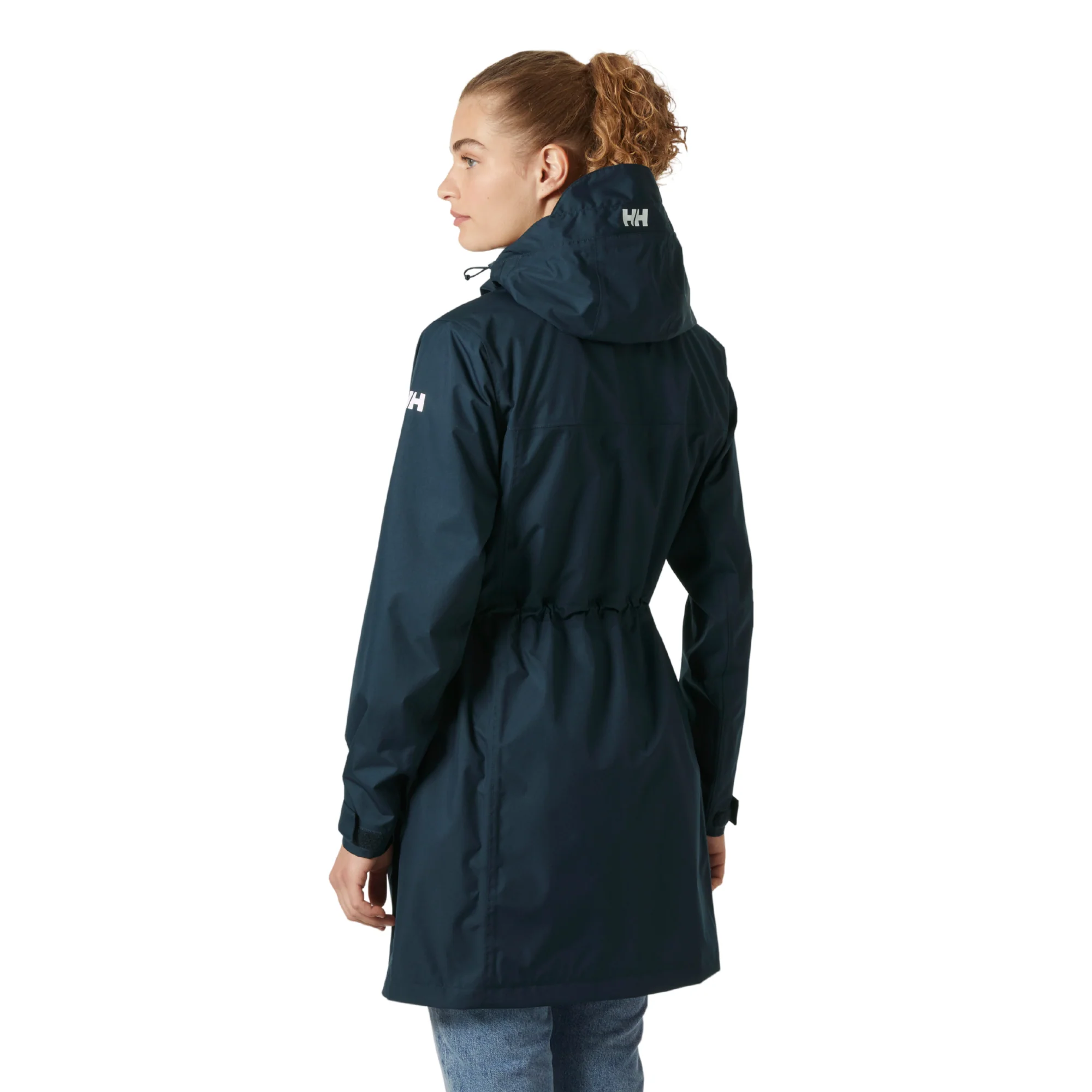 Helly Hansen Women's Westport 2L HT Waterproof Coat (Navy) - Image 2