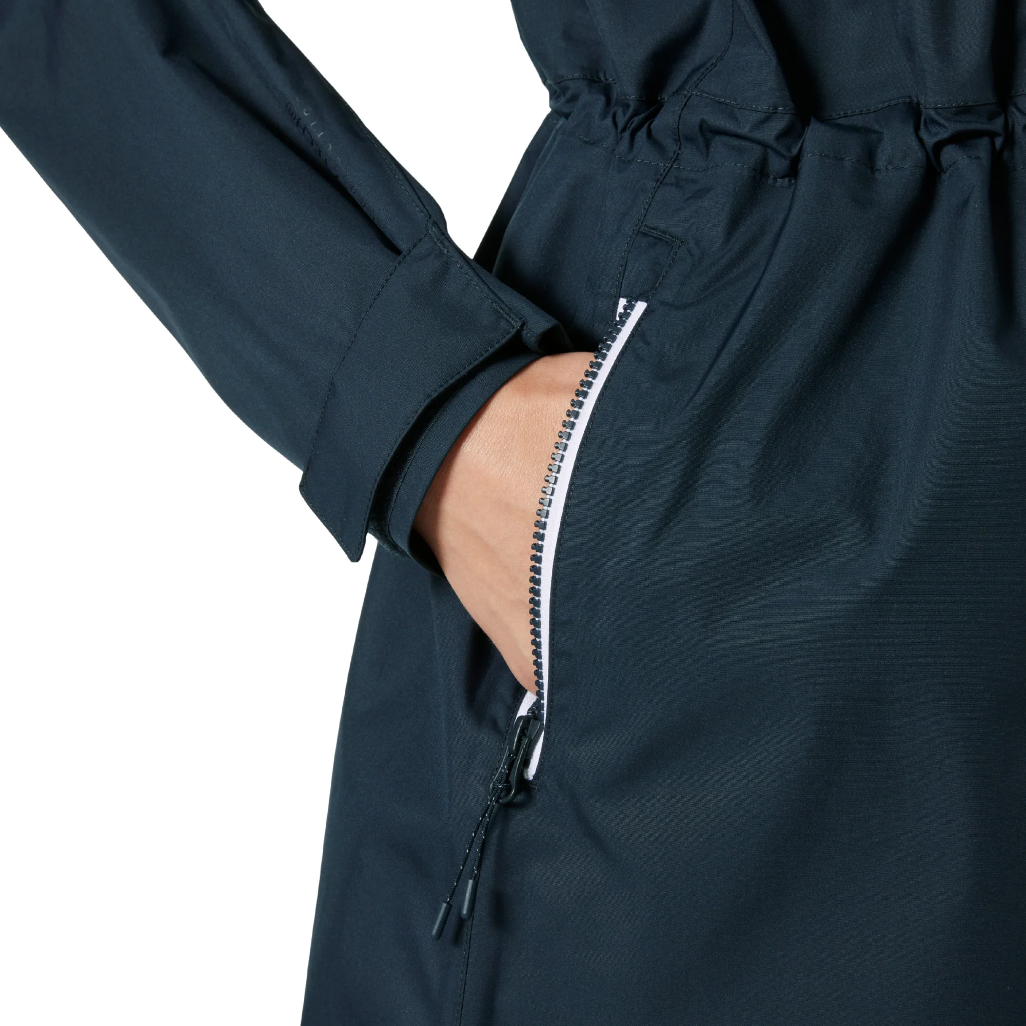 Helly Hansen Women's Westport 2L HT Waterproof Coat (Navy) - Image 5