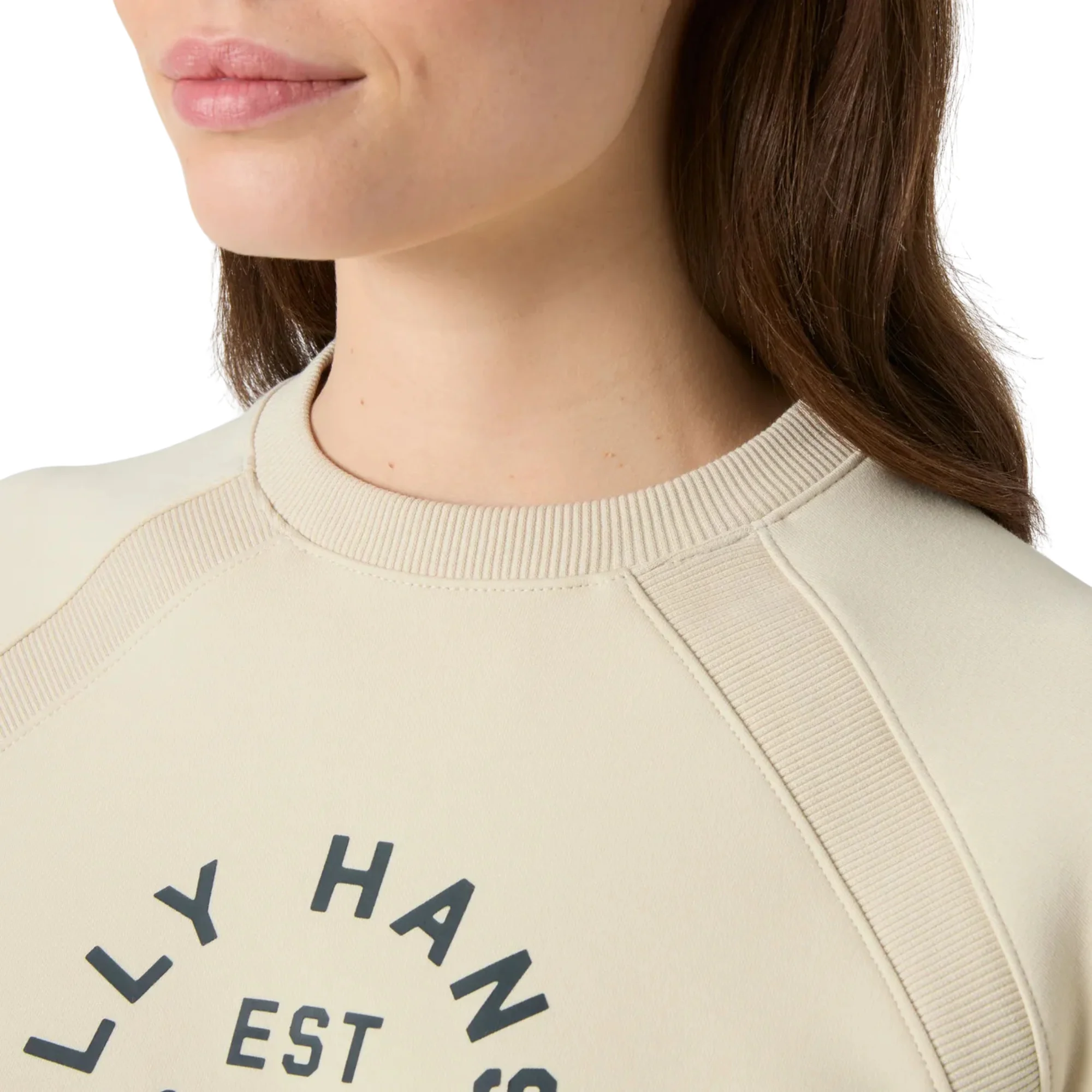 Helly Hansen Women's Capri Sweatshirt (Cream) - Image 3