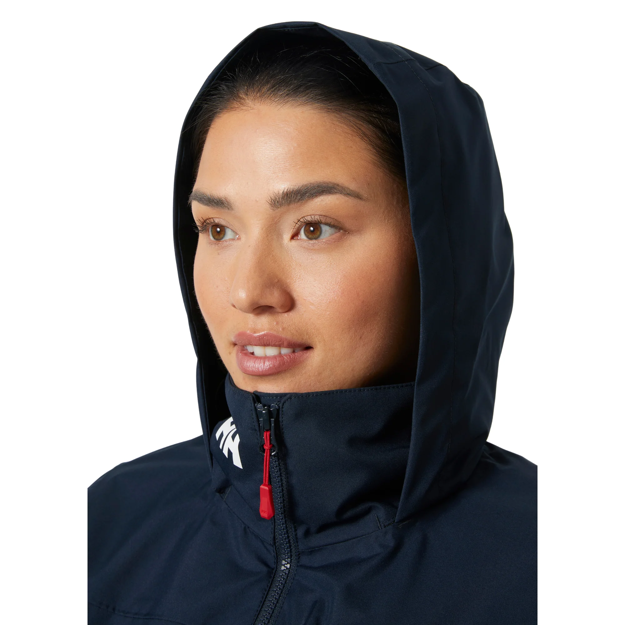 Helly Hansen Women's Crew Hooded Midlayer HT Waterproof Insulated Jacket 2.0 (Navy) - Image 3