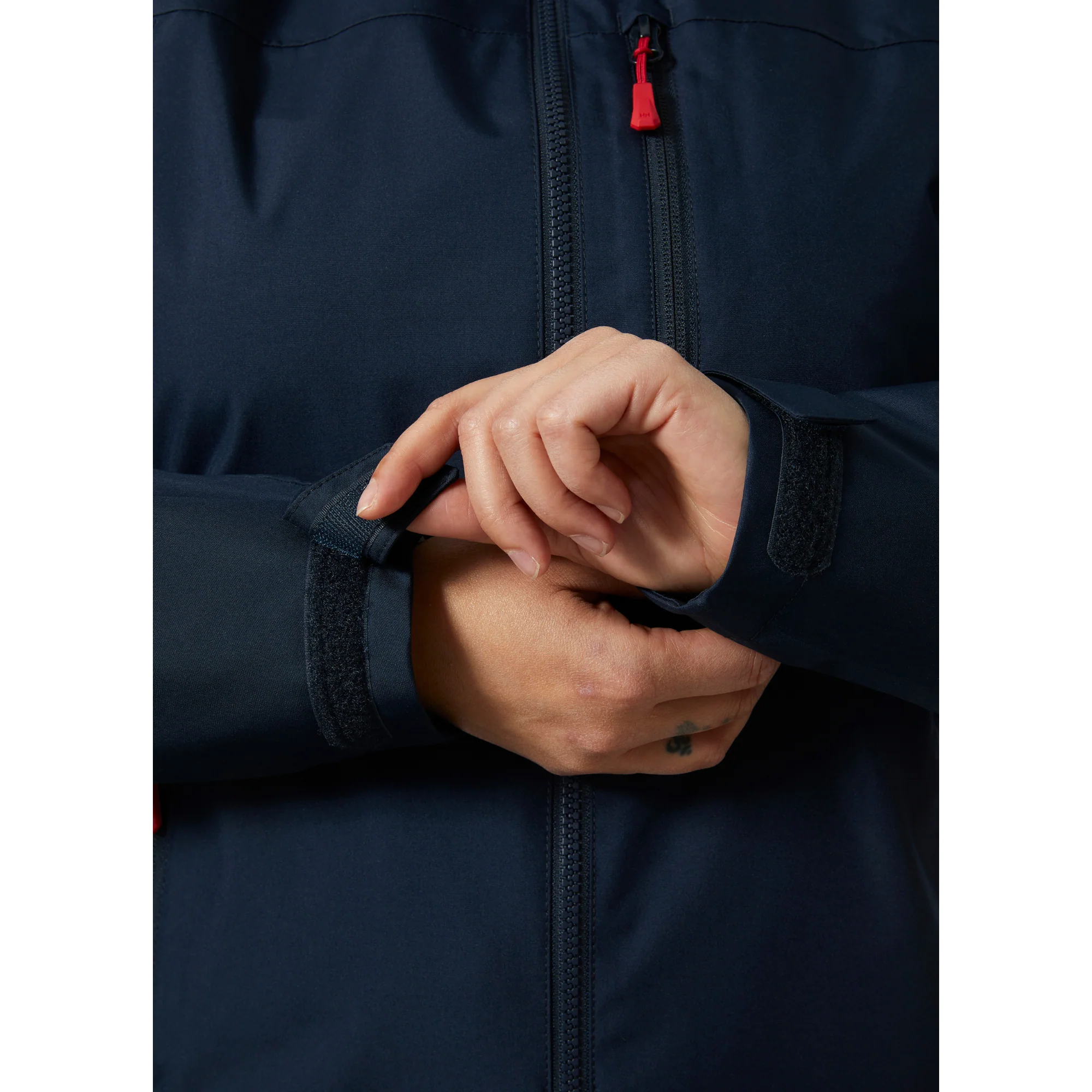 Helly Hansen Women's Crew Hooded Midlayer HT Waterproof Insulated Jacket 2.0 (Navy) - Image 5